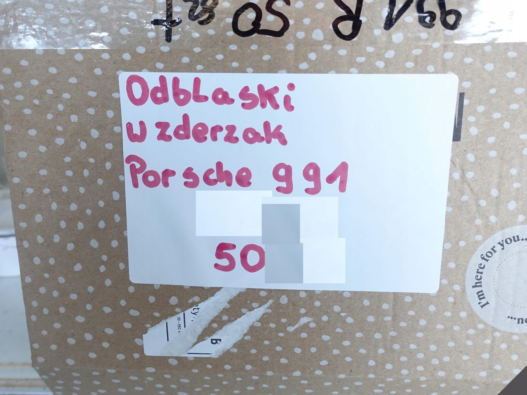 PORSCHE 991 MK1 11-15 ZDERZAK ODBLASK PRAWY TYŁ PORSCHE 991 MK1 11-15 ZDERZAK ODBLASK PRAWY TYŁ - obrazek 7