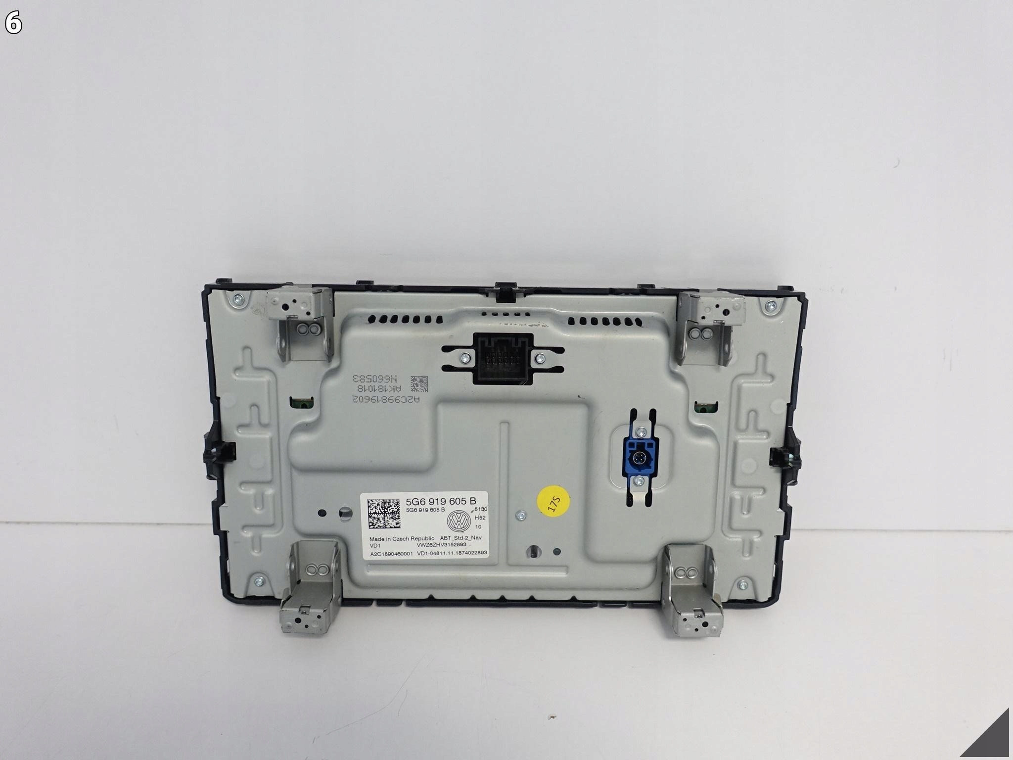 VW GOLF 7 VII 5G0 5G6 TIGUAN 5NA PASSAT B8 3G0 MONITOR WYŚWIETLACZ LCD VW GOLF 7 VII 5G0 5G6 TIGUAN 5NA PASSAT B8 3G0 MONITOR WYŚWIETLACZ LCD - obrazek 7