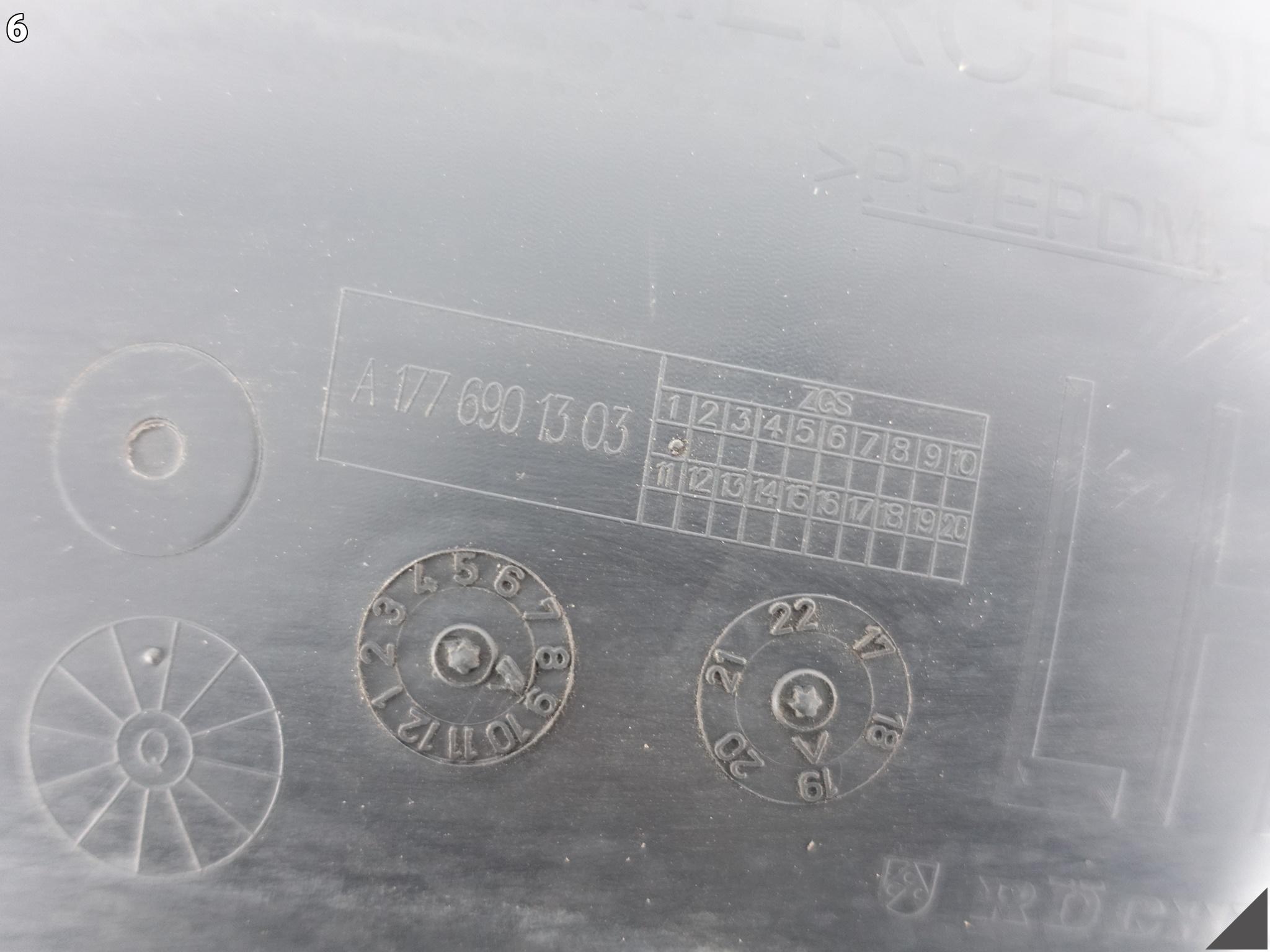 MERCEDES A-KLASA W177 V177 18-22 NADKOLE OSŁONA LEWE PRZÓD PRZEDNIA CZĘŚĆ MERCEDES A-KLASA W177 V177 18-22 NADKOLE OSŁONA LEWE PRZÓD PRZEDNIA CZĘŚĆ - obrazek 7
