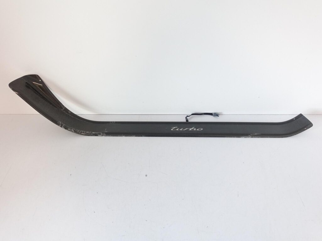 PORSCHE 997 911 TURBO 04-12 CARBON LISTWA OSŁONA PROGU WEWNĘTRZNA PRAWA