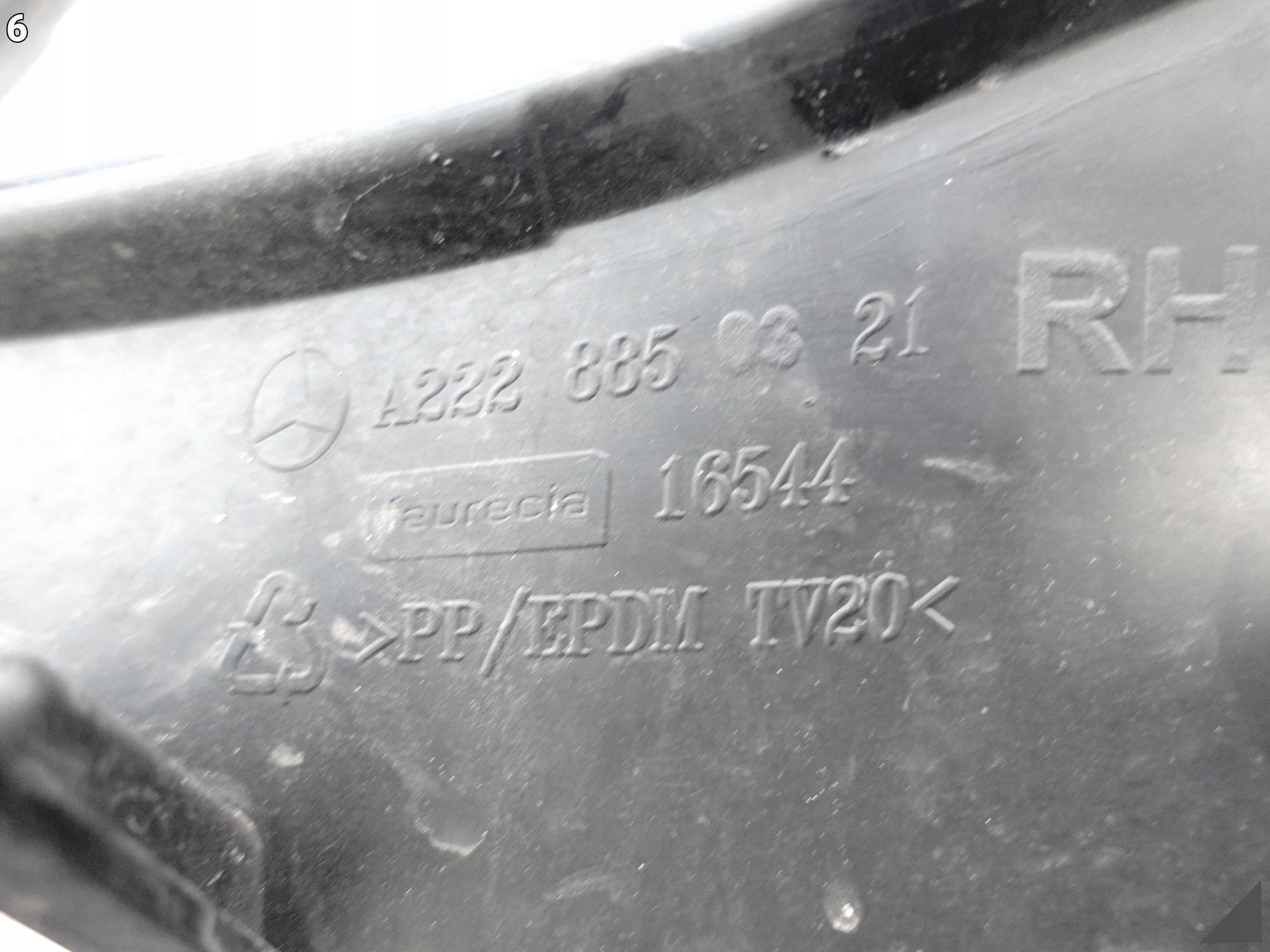MERCEDES S-KLASA W222 ZWYKŁY 13-17 ZDERZAK ŚLIZG PRAWY PRZÓD MERCEDES S-KLASA W222 ZWYKŁY 13-17 ZDERZAK ŚLIZG PRAWY PRZÓD - obrazek 7