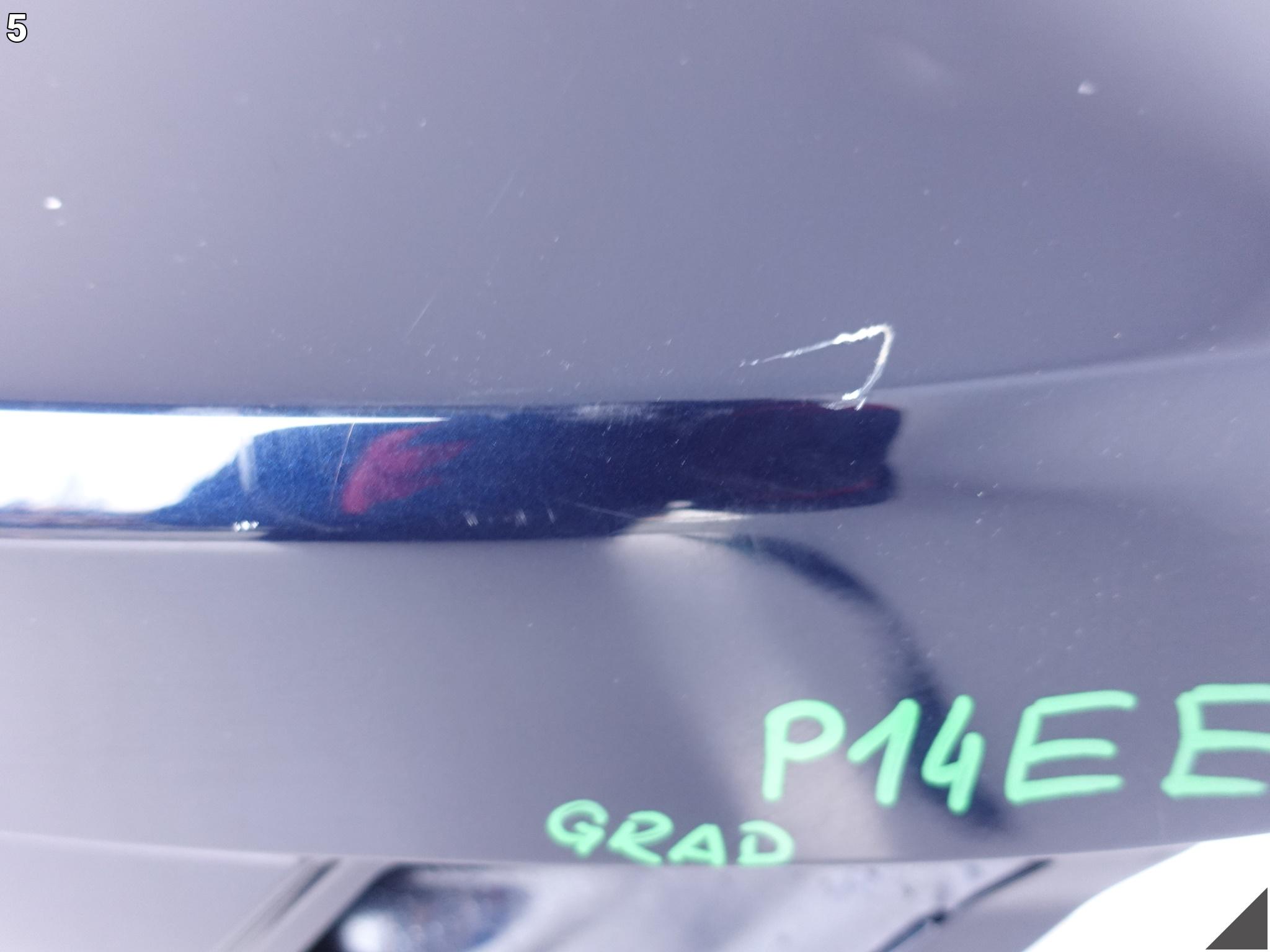 MERCEDES C-KLASA A205 CABRIO 15-21 KLAPA POKRYWA BAGAŻNIKA TYŁ *GRAD* MERCEDES C-KLASA A205 CABRIO 15-21 KLAPA POKRYWA BAGAŻNIKA TYŁ *GRAD* - obrazek 6