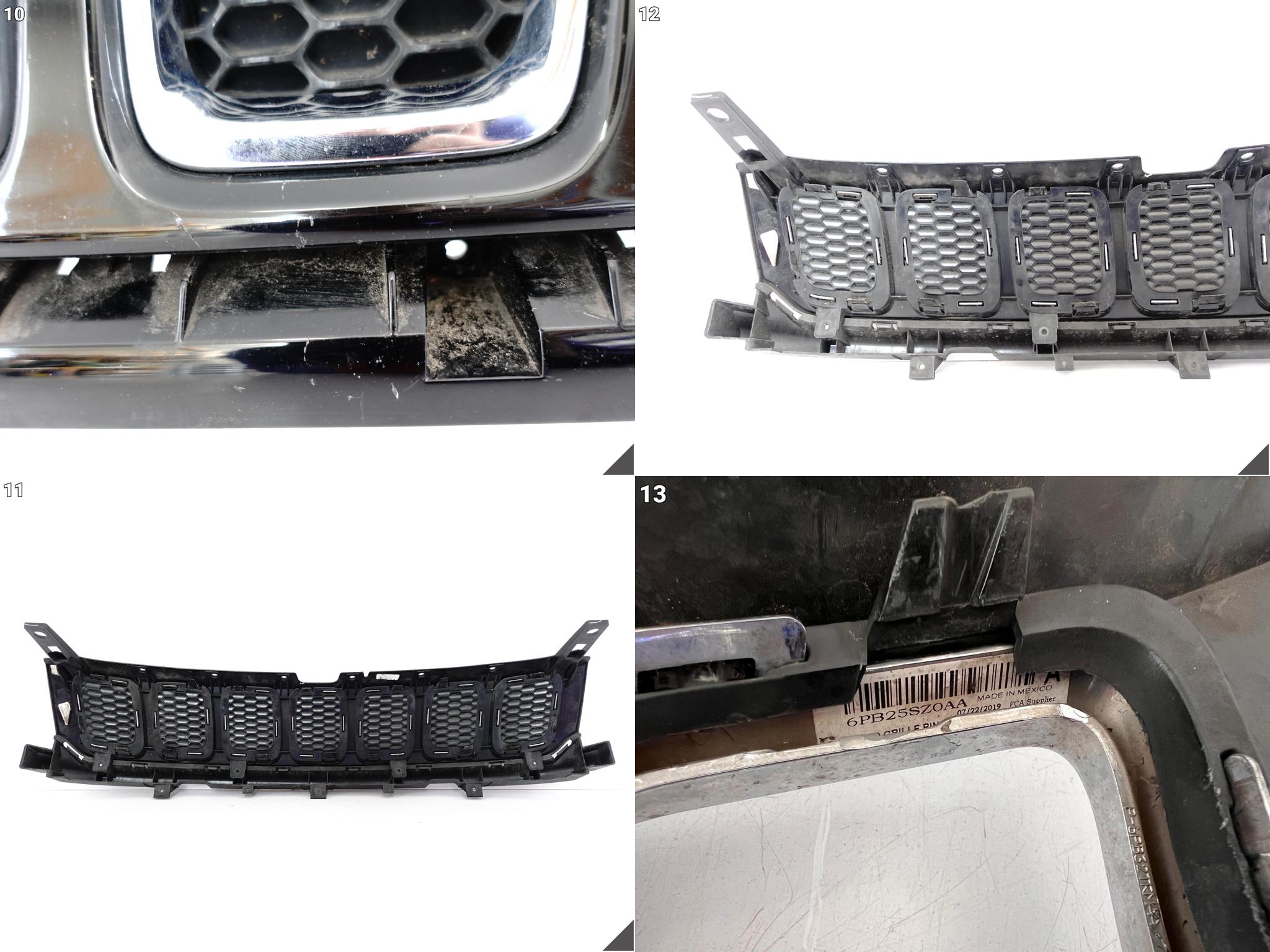 JEEP COMPASS II 2 16-20 GRILL ATRAPA KRATKA W ZDERZAK PRZÓD JEEP COMPASS II 2 16-20 GRILL ATRAPA KRATKA W ZDERZAK PRZÓD - obrazek 8
