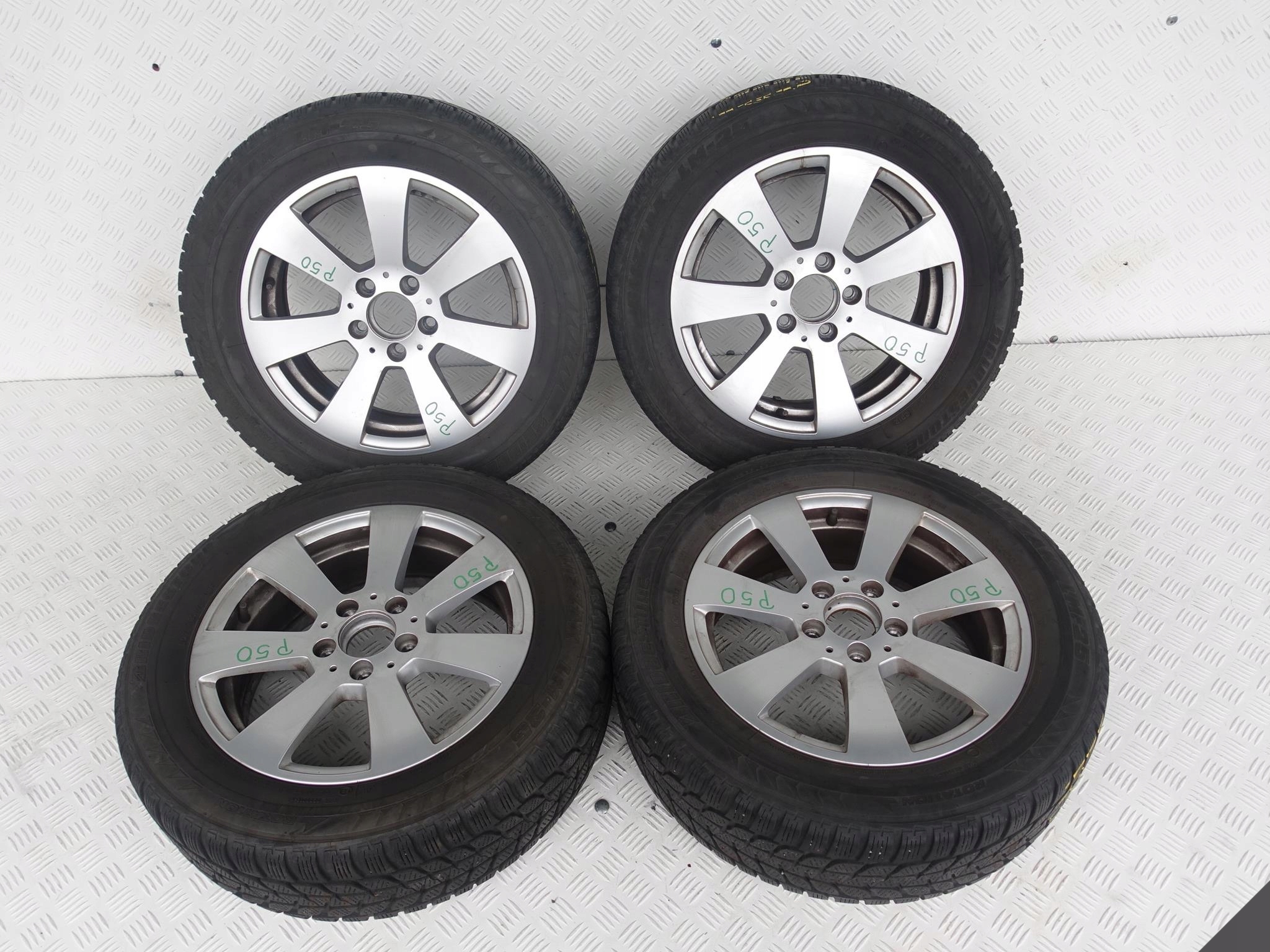 MERCEDES C W204 W246 B 195/60 R16 6X16 ET39 7MM MERCEDES C W204 W246 B 195/60 R16 6X16 ET39 7MM - obrazek 2