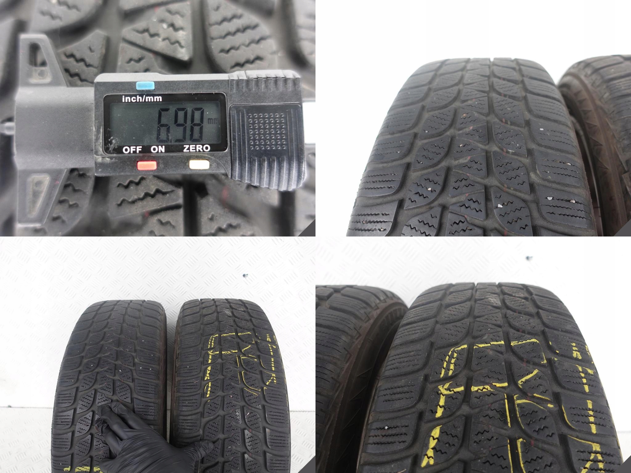 MERCEDES C W204 W246 B 195/60 R16 6X16 ET39 7MM MERCEDES C W204 W246 B 195/60 R16 6X16 ET39 7MM - obrazek 11