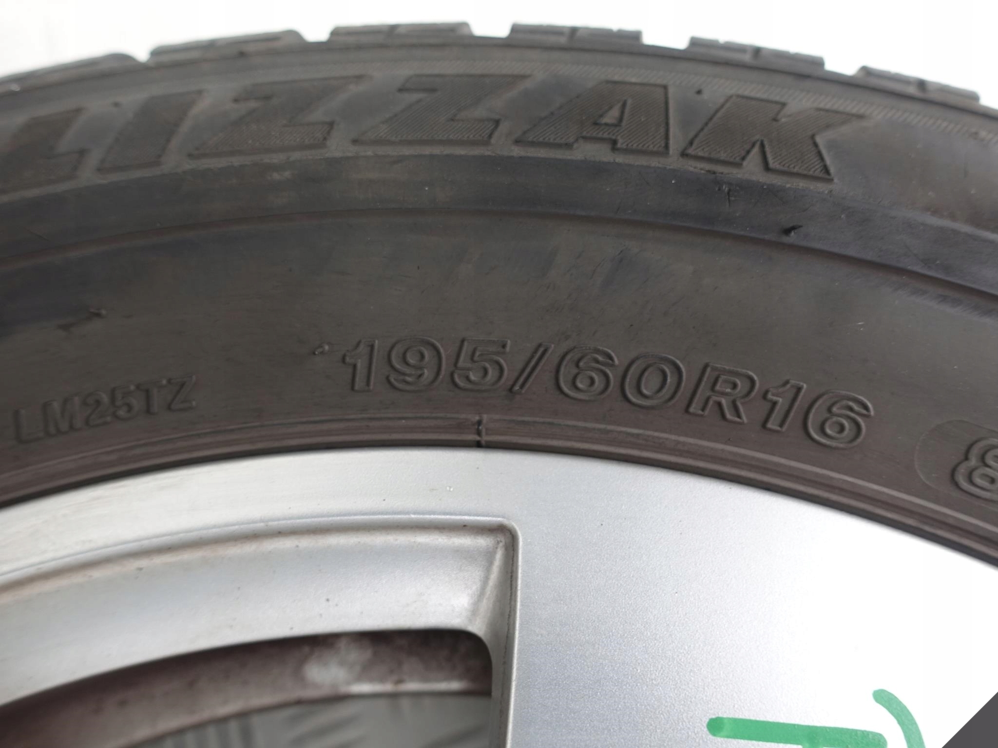 MERCEDES C W204 W246 B 195/60 R16 6X16 ET39 7MM MERCEDES C W204 W246 B 195/60 R16 6X16 ET39 7MM - obrazek 5