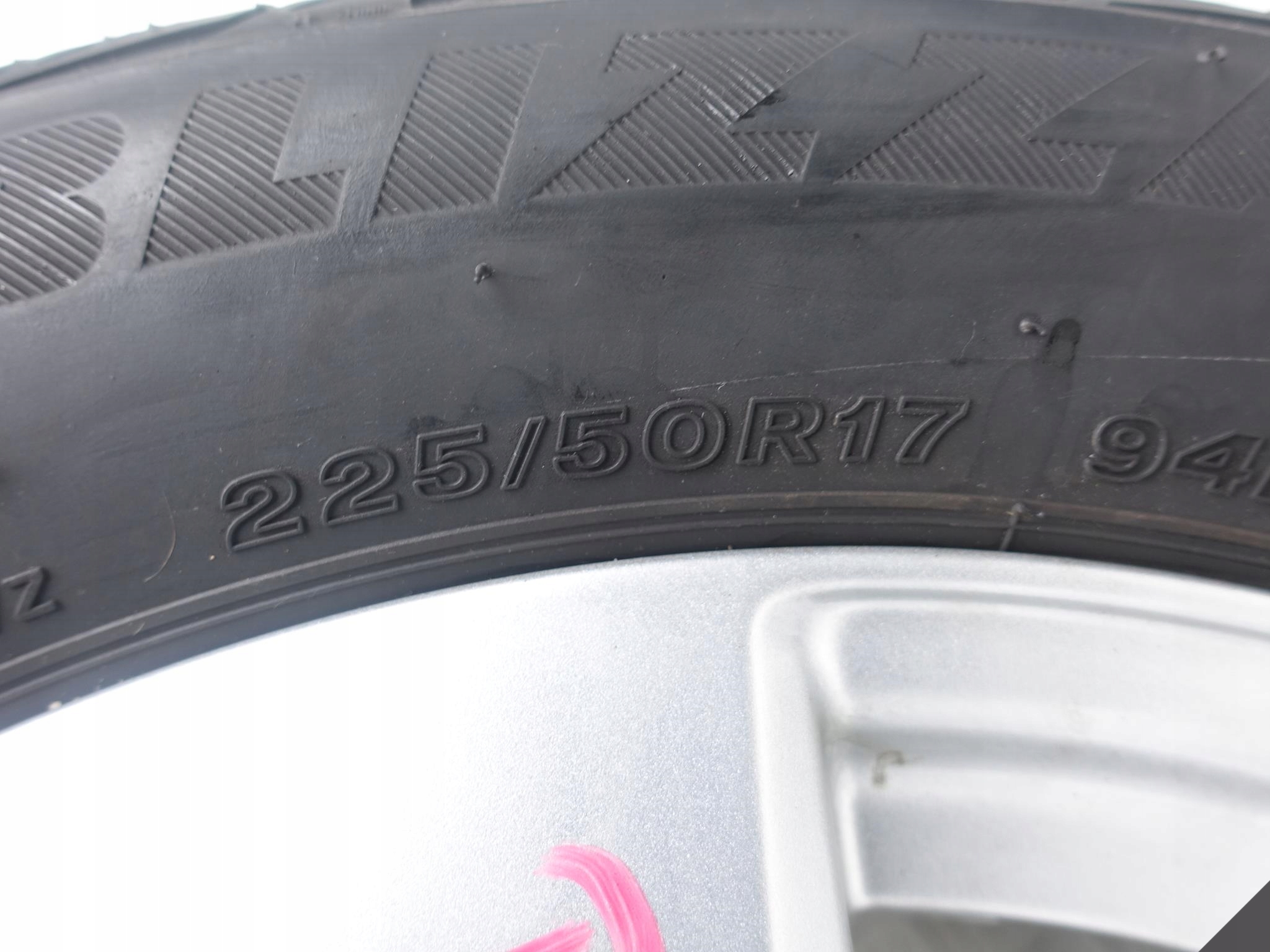 MERCEDES C W205 E W213 7X17 ET48,5 225/50 R17 8MM MERCEDES C W205 E W213 7X17 ET48,5 225/50 R17 8MM - obrazek 6