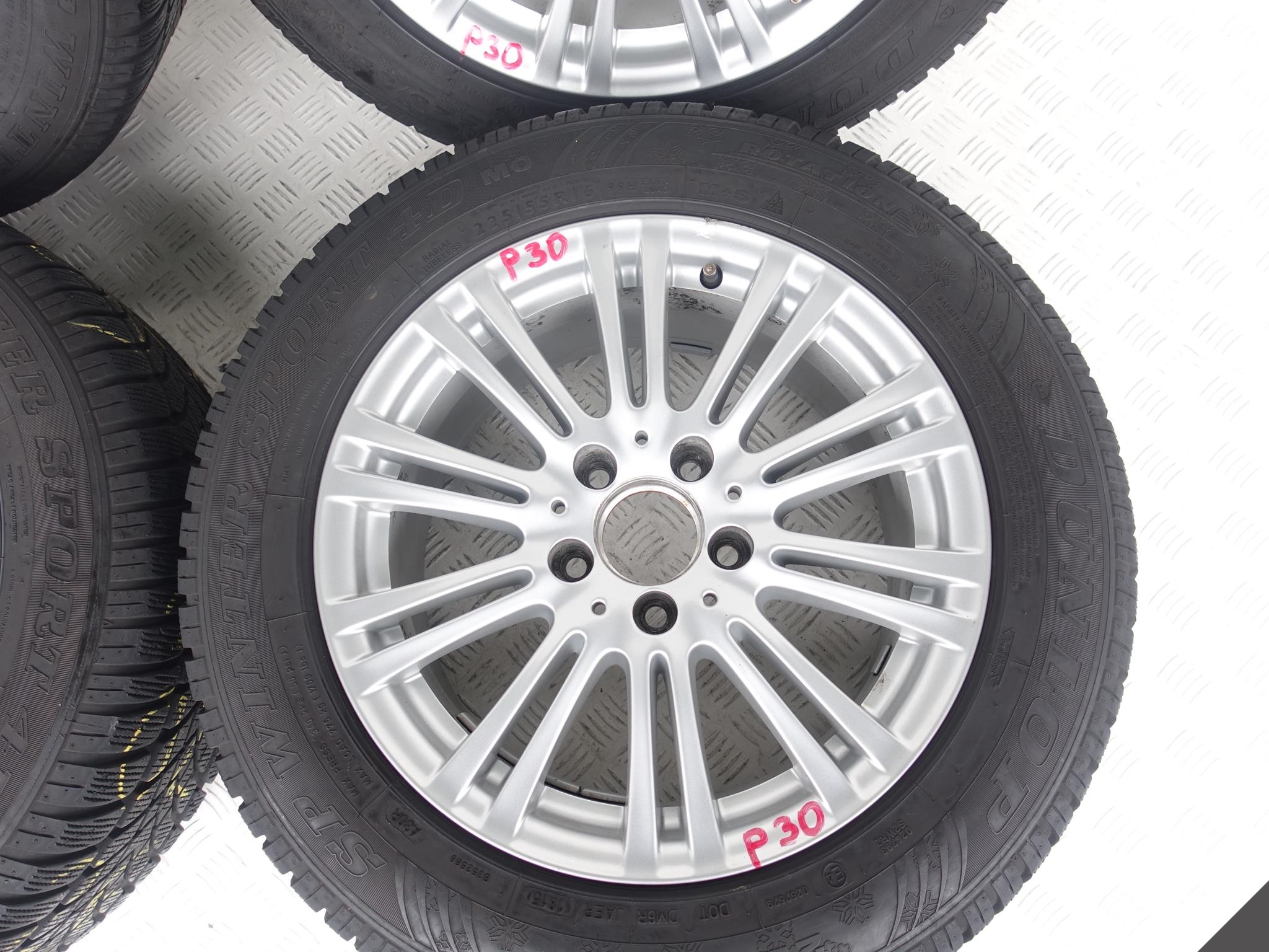 MERCEDES E W212 W204 225/55 R16 7,5X16 ET45,5 7MM MERCEDES E W212 W204 225/55 R16 7,5X16 ET45,5 7MM - obrazek 3