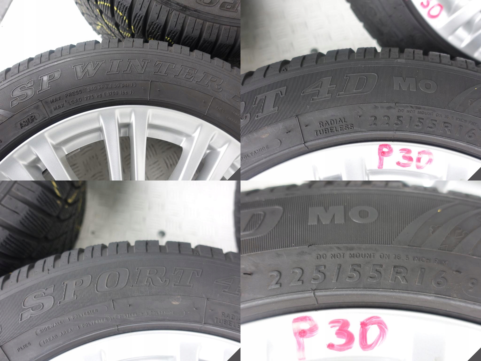MERCEDES E W212 W204 225/55 R16 7,5X16 ET45,5 7MM MERCEDES E W212 W204 225/55 R16 7,5X16 ET45,5 7MM - obrazek 8