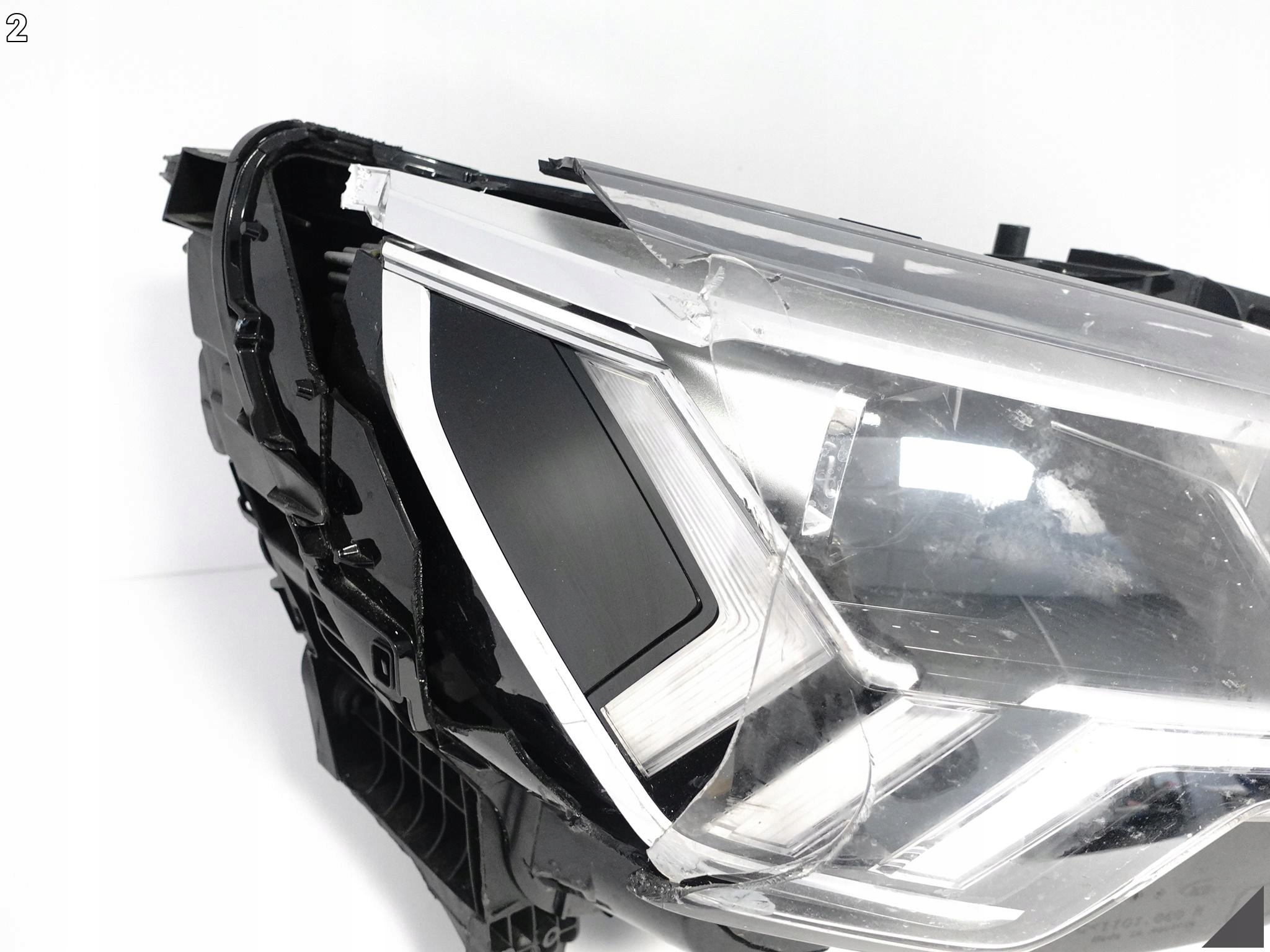 AUDI Q3 II 2 F3 83A 18- LAMPA FULL LED PRAWA PRZÓD EUROPA *034* USZKODZONA AUDI Q3 II 2 F3 83A 18- LAMPA FULL LED PRAWA PRZÓD EUROPA *034* USZKODZONA - obrazek 3