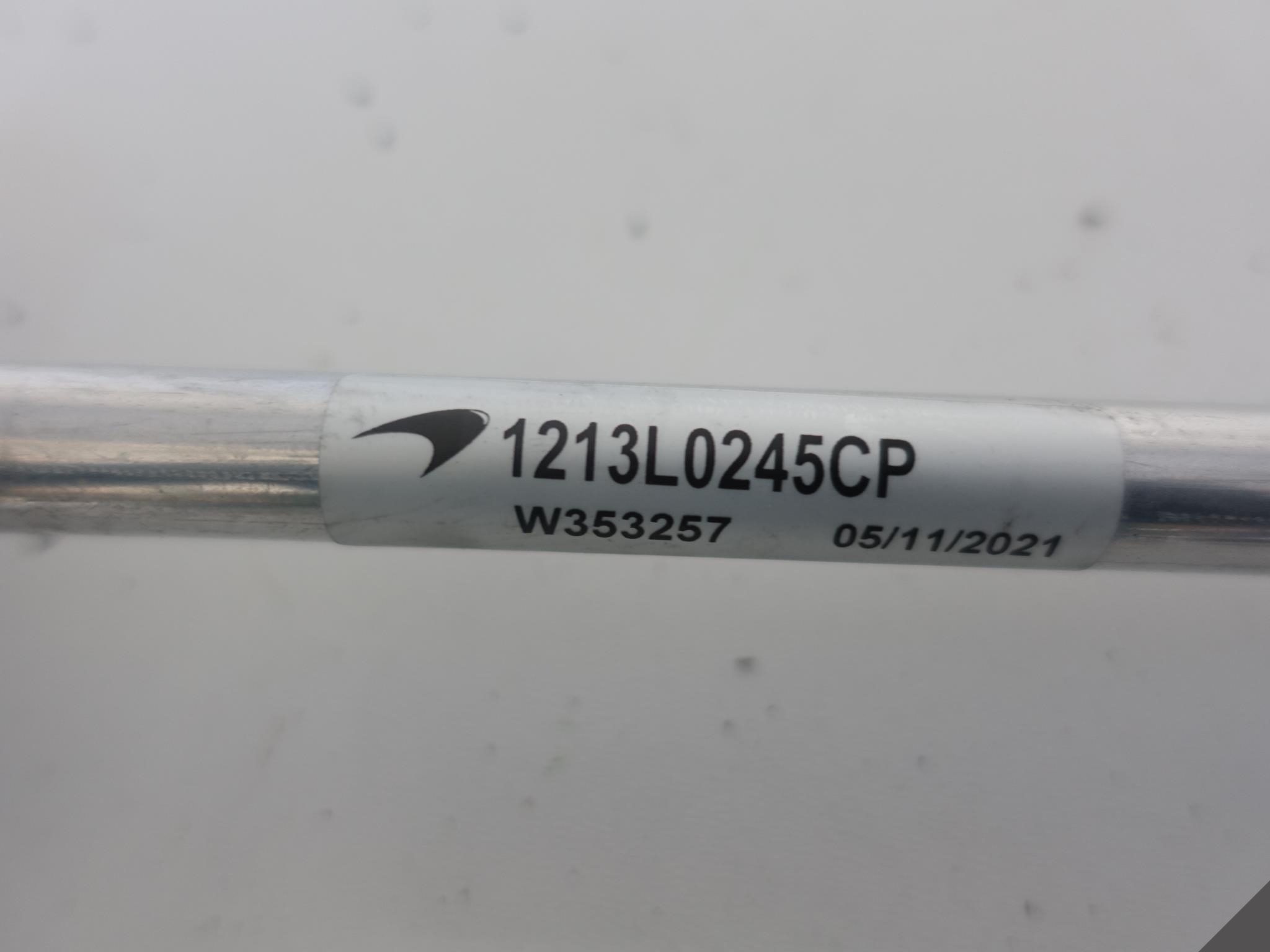 MCLAREN RURKA PRZEWÓD ALUMINIOWA 1213L0245CP MCLAREN RURKA PRZEWÓD ALUMINIOWA 1213L0245CP - obrazek 3