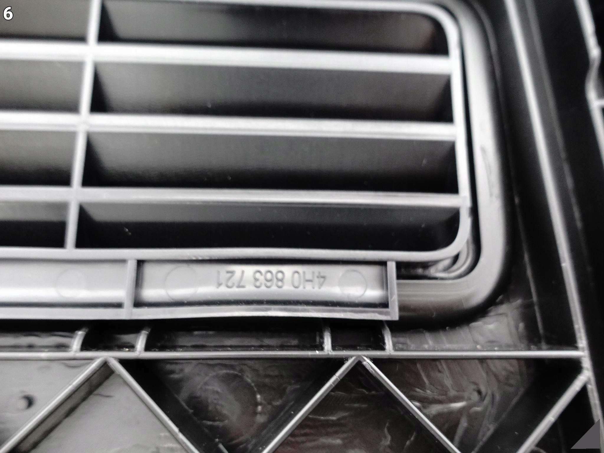 AUDI A8 4H0 D4 LIFT 13-17 TYLNY PANEL PRZEGRODOWY BAGAŻNIKA TAPICERKA LONG AUDI A8 4H0 D4 LIFT 13-17 TYLNY PANEL PRZEGRODOWY BAGAŻNIKA TAPICERKA LONG - obrazek 7