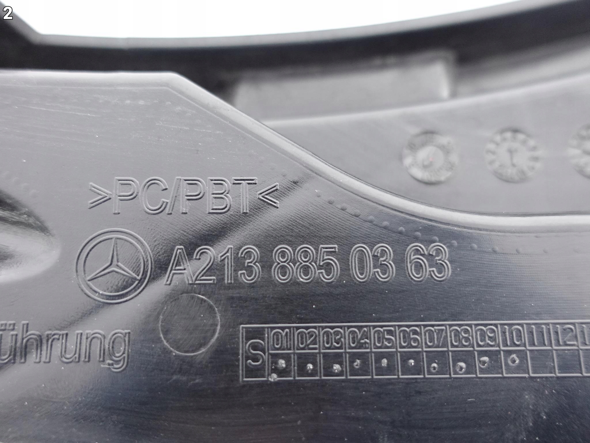 MERCEDES E-KLASA S213 KOMBI 16- ŚLIZG ZDERZAK TYŁ MERCEDES E-KLASA S213 KOMBI 16- ŚLIZG ZDERZAK TYŁ - obrazek 3