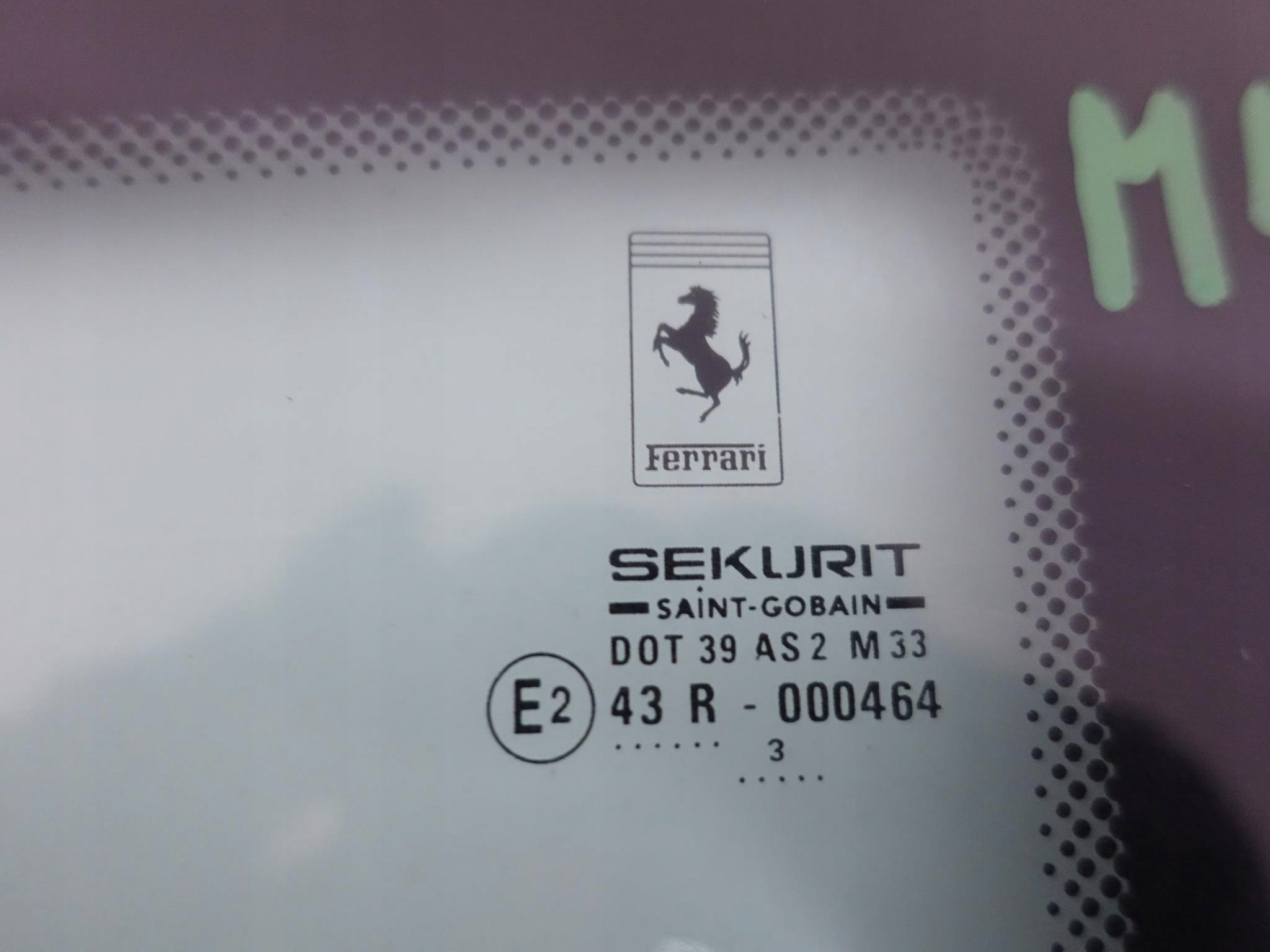 FERRARI 430 F430 SZYBA KAROSERYJNA PRAWA TYŁ FERRARI 430 F430 SZYBA KAROSERYJNA PRAWA TYŁ - obrazek 6