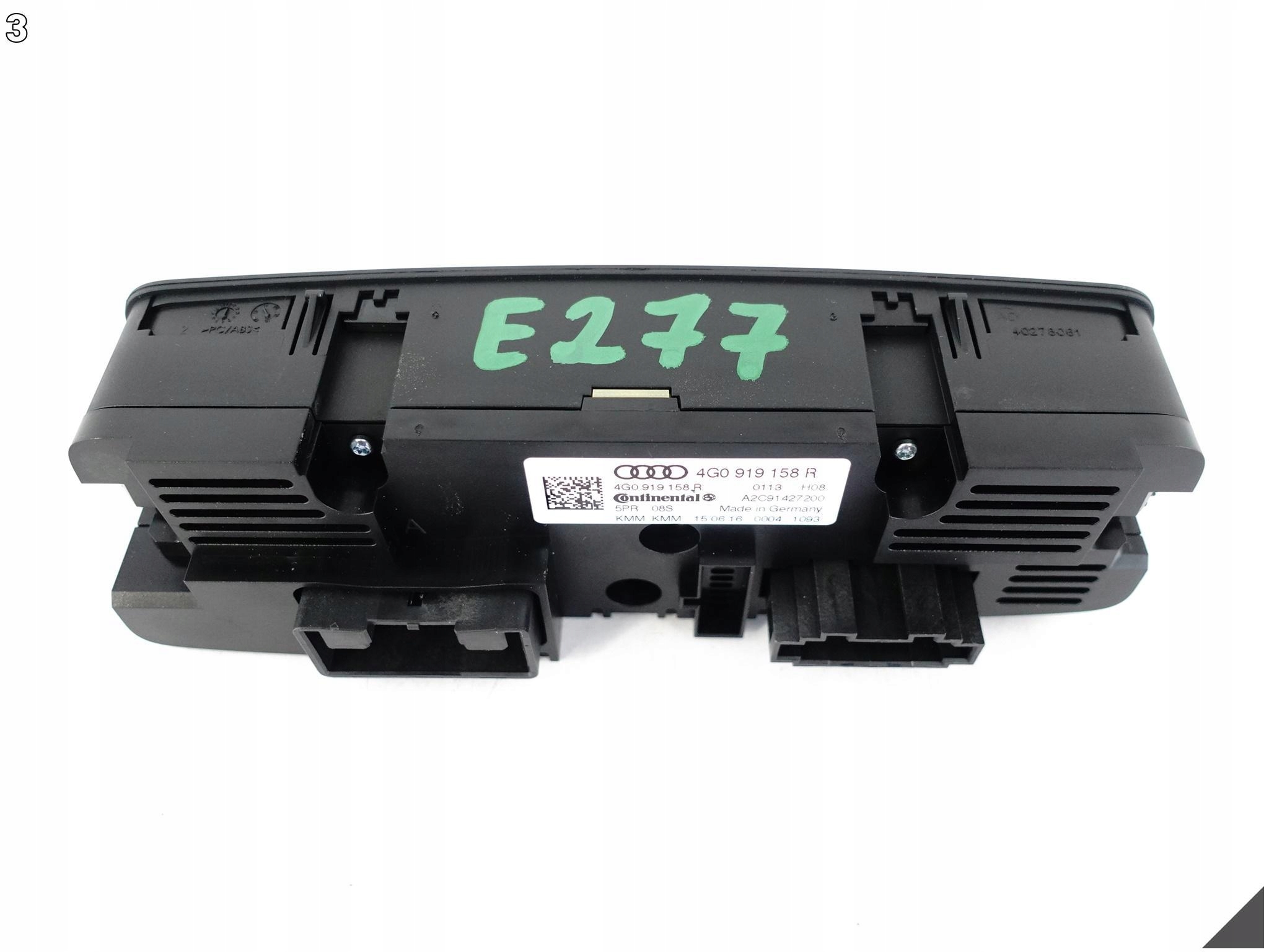 AUDI A6 S6 4G0 A7 S7 4G8 C7 LIFT 14-18 PANEL STEROWANIA KLIMATYZACJI TYŁ AUDI A6 S6 4G0 A7 S7 4G8 C7 LIFT 14-18 PANEL STEROWANIA KLIMATYZACJI TYŁ - obrazek 4