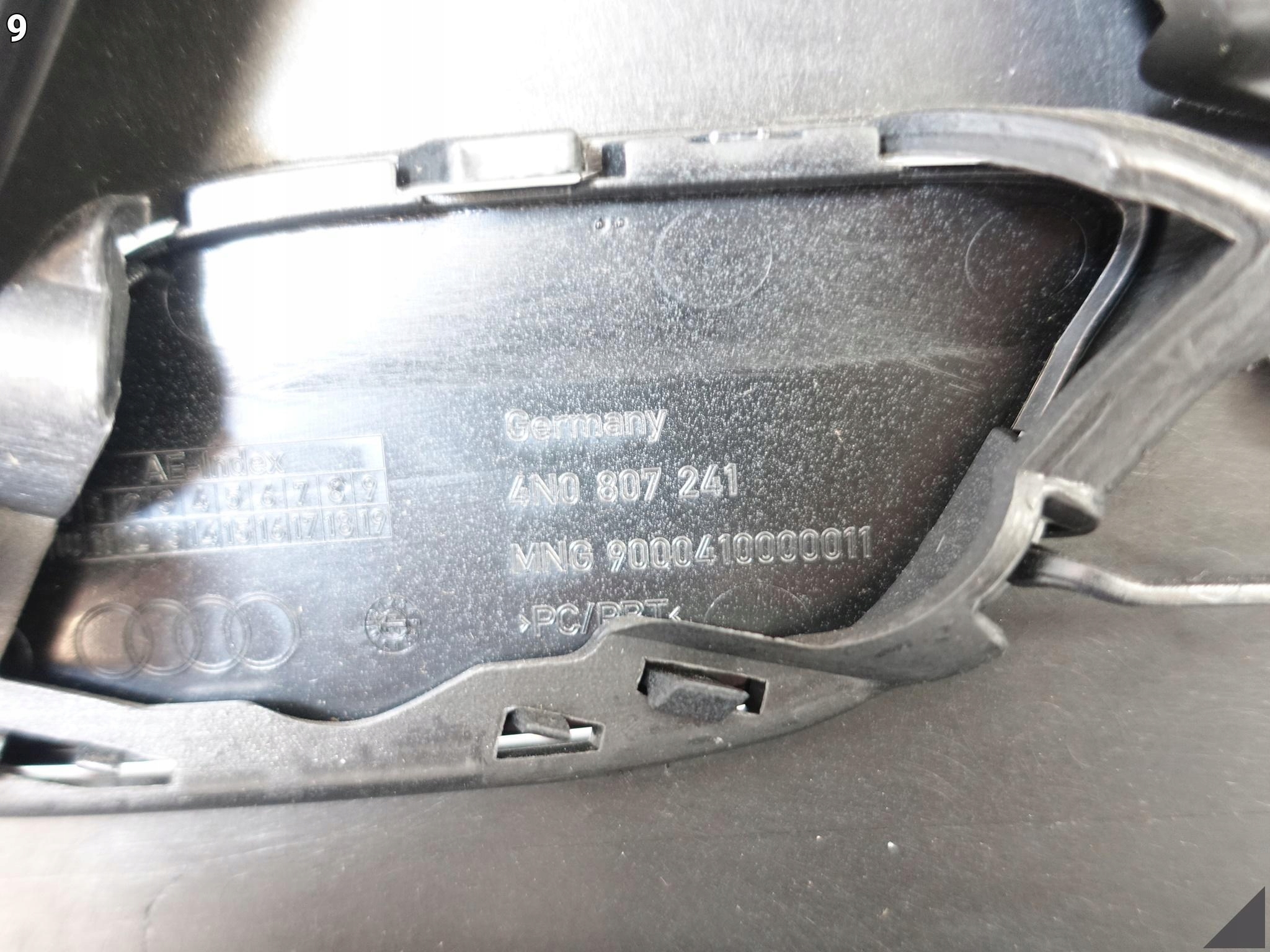 AUDI A8 4N0 D5 17-21 ZWYKŁY/BASIS ZDERZAK PRZÓD NOWY ORYGINAŁ (PDC+SPRYSK) AUDI A8 4N0 D5 17-21 ZWYKŁY/BASIS ZDERZAK PRZÓD NOWY ORYGINAŁ (PDC+SPRYSK) - obrazek 10
