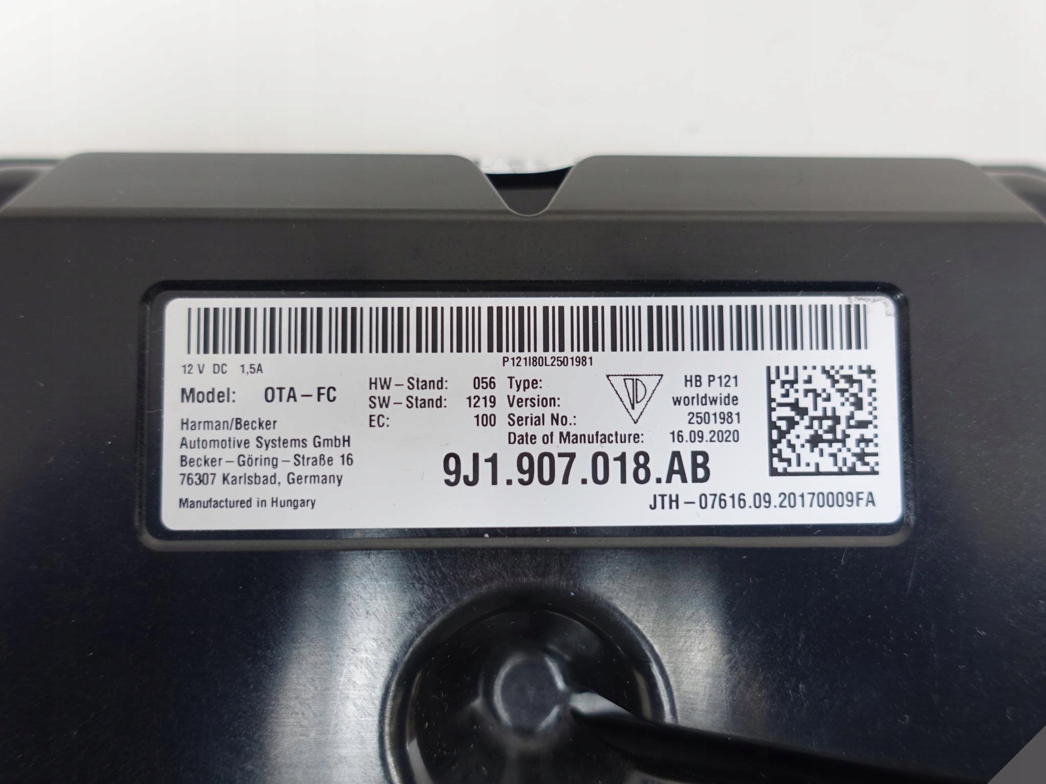 PORSCHE TAYCAN MODUŁ STEROWNIK ONLINE USŁUGI PORSCHE TAYCAN MODUŁ STEROWNIK ONLINE USŁUGI - obrazek 2
