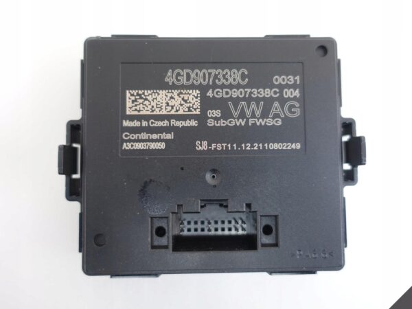 AUDI E-TRON MODUŁ STEROWNIK ŚWIATEŁ 4GD907338C