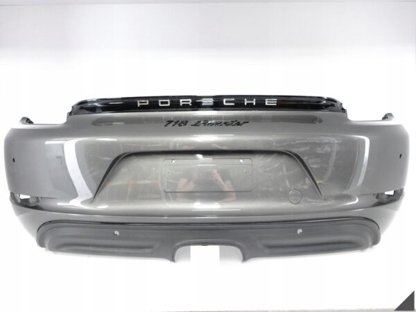 PORSCHE 718 BOXSTER / CAYMAN 982 ZDERZAK + SPOILER / DYFUZOR + BLENDA TYŁ PORSCHE 718 BOXSTER / CAYMAN 982 ZDERZAK + SPOILER / DYFUZOR + BLENDA TYŁ