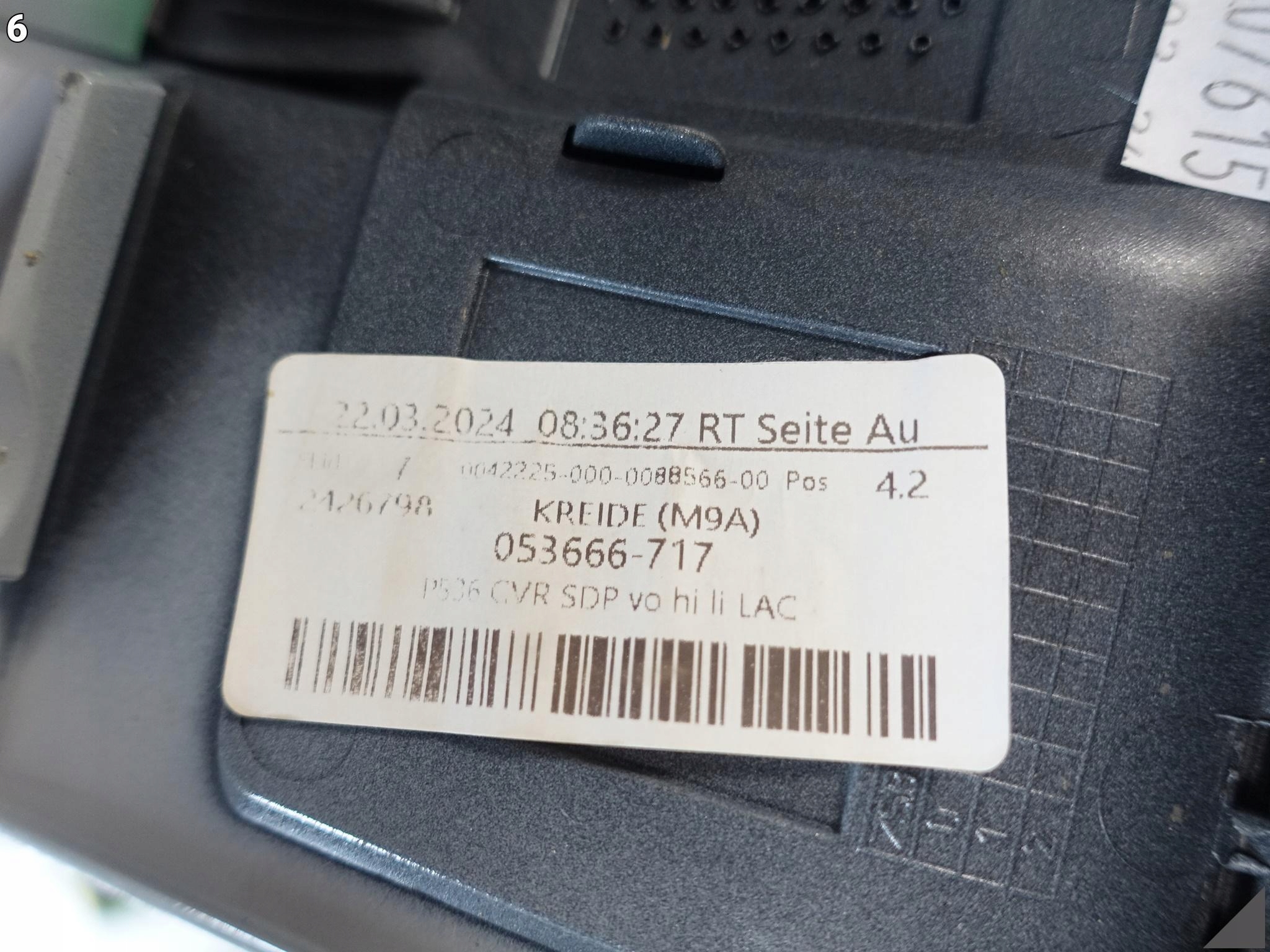 PORSCHE CAYENNE III GTS E3 9Y0 18- LISTWA NA BŁOTNIK LEWA PRZÓD M9A PORSCHE CAYENNE III GTS E3 9Y0 18- LISTWA NA BŁOTNIK LEWA PRZÓD M9A - obrazek 7