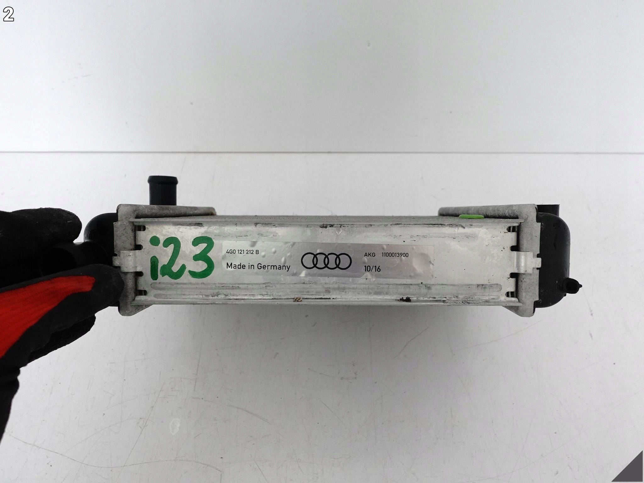 AUDI RS7 4G8 RS6 4G0 C7 14-18 CHŁODNICA WODY PRAWA PRZÓD 4.0 TFSI DEMONTAŻ AUDI RS7 4G8 RS6 4G0 C7 14-18 CHŁODNICA WODY PRAWA PRZÓD 4.0 TFSI DEMONTAŻ - obrazek 3