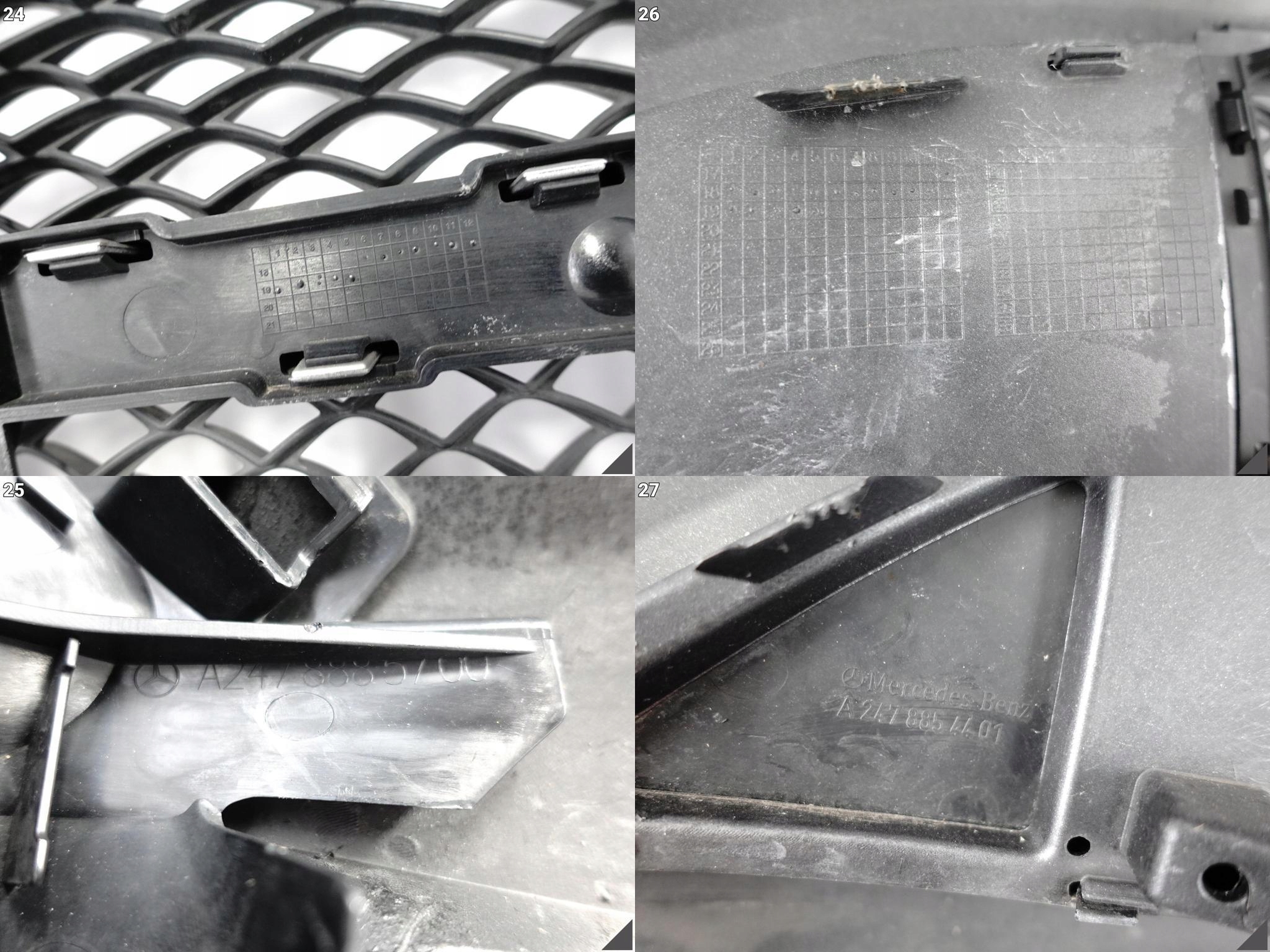 MERCEDES B-KLASA W247 19- ZWYKŁY ZDERZAK PRZÓD + GRILL + KRATKA + CHROM MERCEDES B-KLASA W247 19- ZWYKŁY ZDERZAK PRZÓD + GRILL + KRATKA + CHROM - obrazek 10