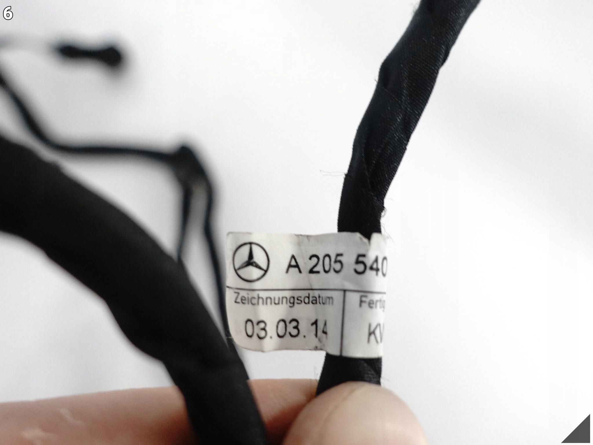 MB C-KLASA C63 S205 AMG KOMBI WIĄZKA INSTALACJA CZUJNIKÓW (6XPDC/3XRADAR) MB C-KLASA C63 S205 AMG KOMBI WIĄZKA INSTALACJA CZUJNIKÓW (6XPDC/3XRADAR) - obrazek 7