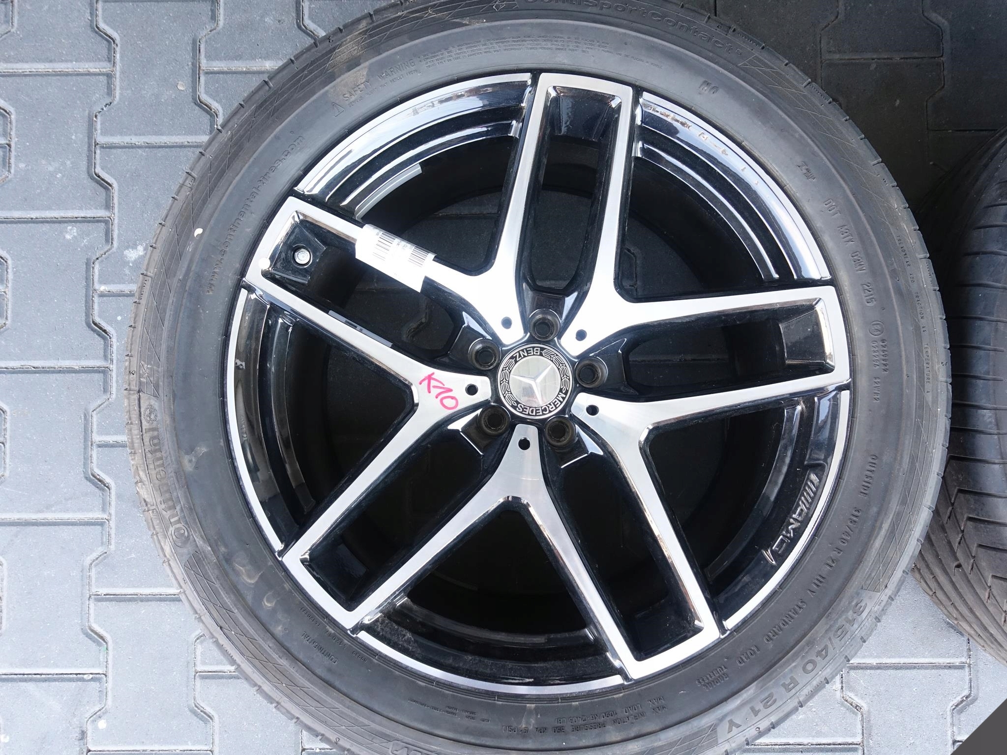 MERCEDES GLE COUPE C292 AMG KOŁA FELGI LATO 21 7MM MERCEDES GLE COUPE C292 AMG KOŁA FELGI LATO 21 7MM - obrazek 3