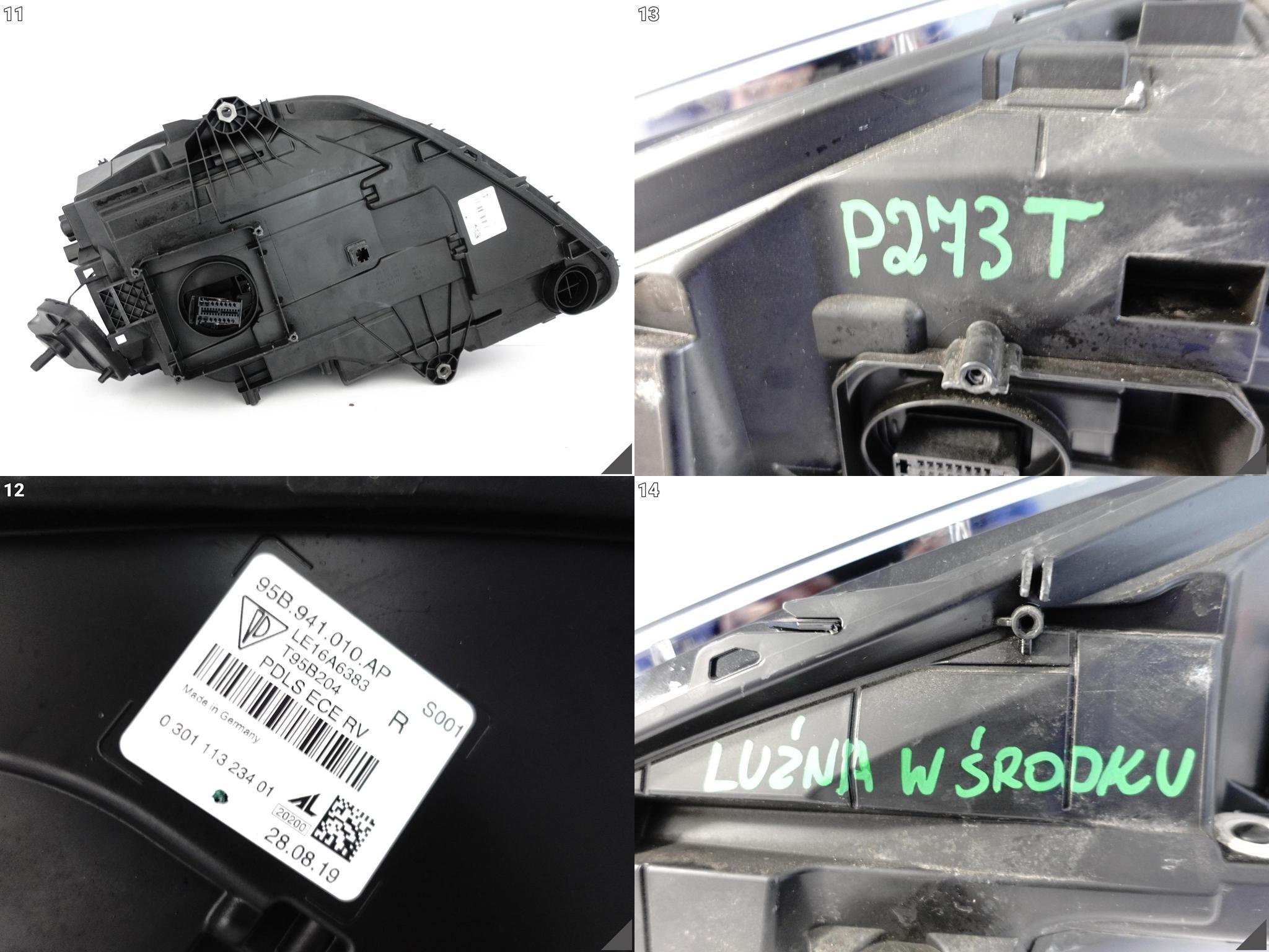 PORSCHE MACAN 95B LIFT 18- PDLS FULL LED LAMPA PRAWA PRZÓD EUROPA *010AP* PORSCHE MACAN 95B LIFT 18- PDLS FULL LED LAMPA PRAWA PRZÓD EUROPA *010AP* - obrazek 12