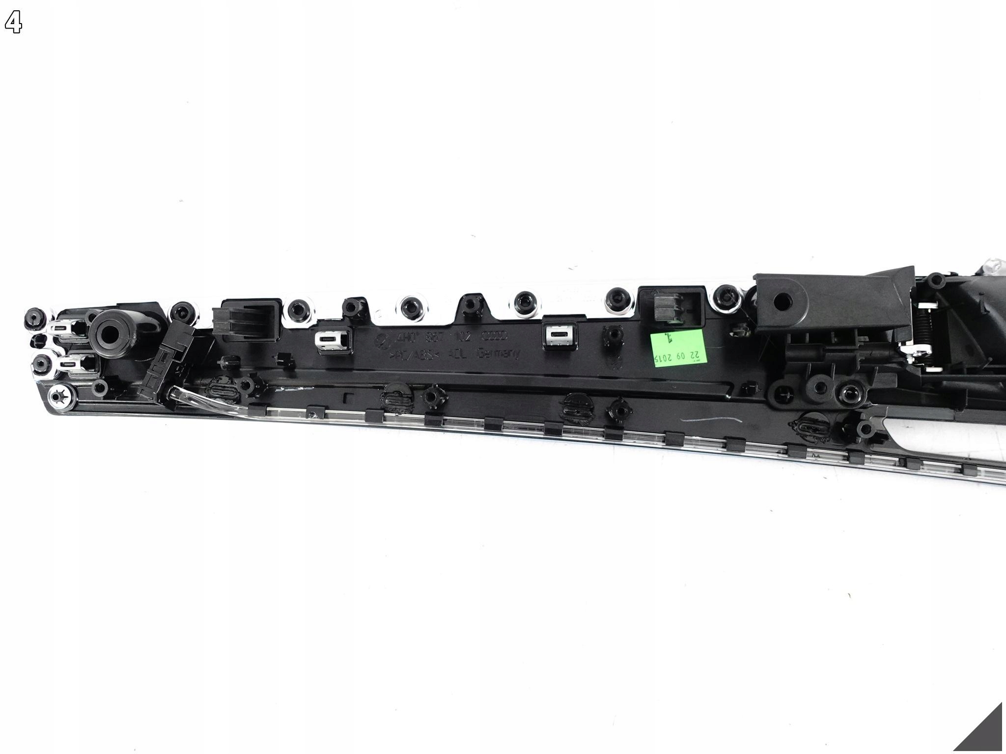 AUDI A8 S8 4H0 D4 LIFT 13-17 LISTWA DEKOR DRZWI PRAWA PRZÓD KLAMKA GQ2 AUDI A8 S8 4H0 D4 LIFT 13-17 LISTWA DEKOR DRZWI PRAWA PRZÓD KLAMKA GQ2 - obrazek 5
