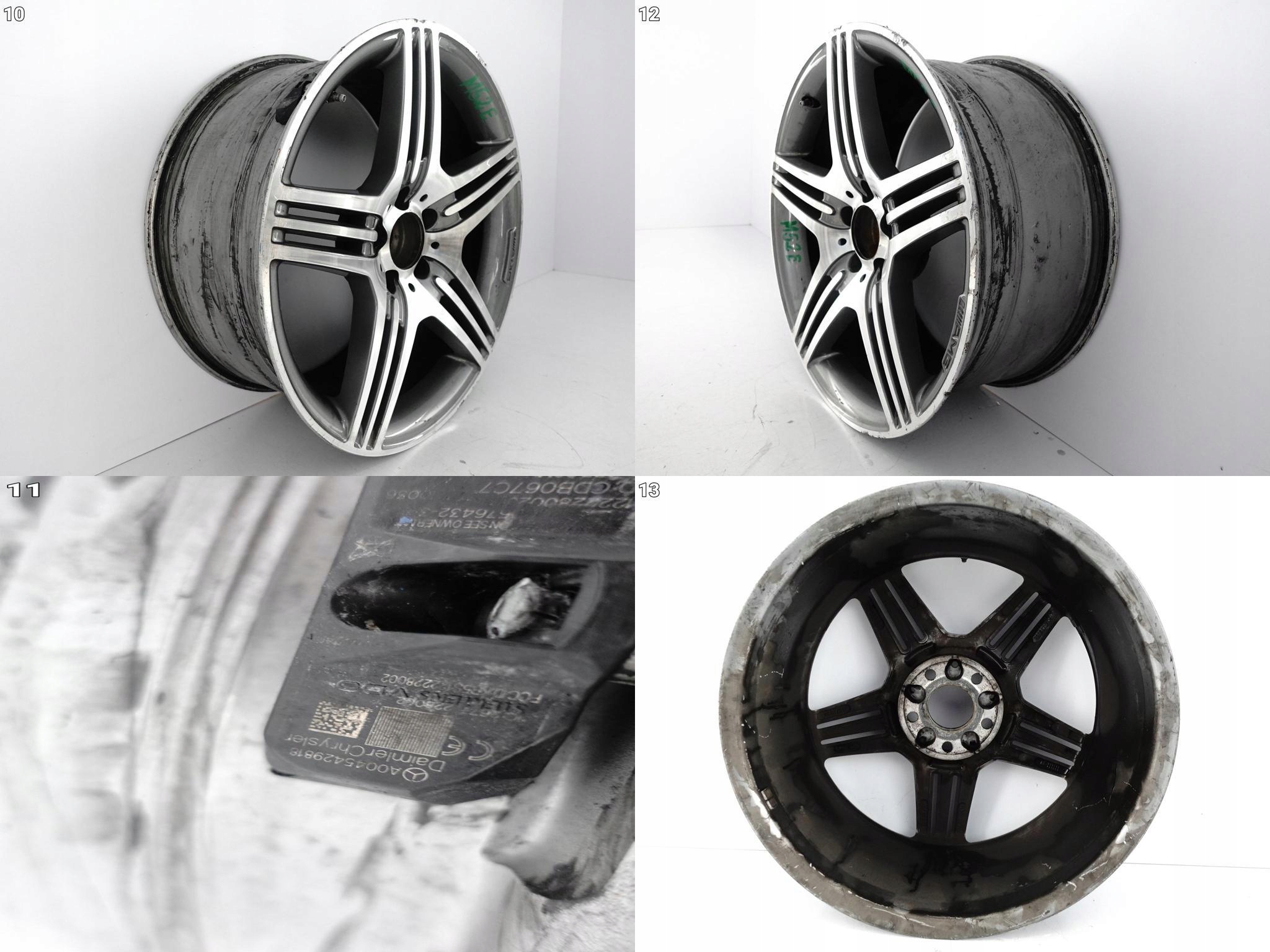 MERCEDES CLS C219 63 AMG CLS63 8,5Jx19 ET25 5×112 FELGA MERCEDES CLS C219 63 AMG CLS63 8,5Jx19 ET25 5x112 FELGA - obrazek 11