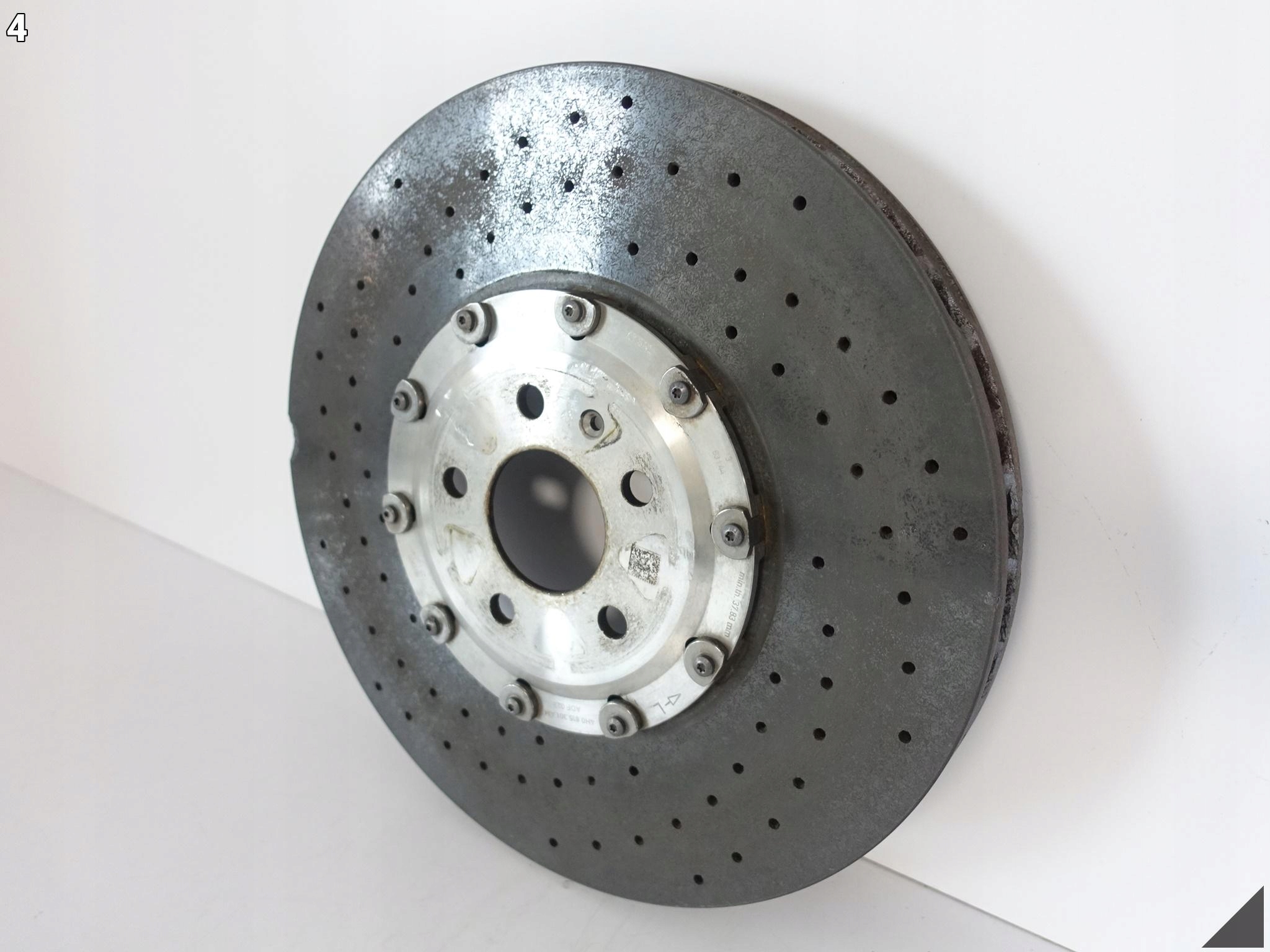 AUDI A8 S8 W12 4H0 A6 S6 4G0 A7 S7 4G8 TARCZA CERAMICZNA LEWA PRZÓD 400X38 AUDI A8 S8 W12 4H0 A6 S6 4G0 A7 S7 4G8 TARCZA CERAMICZNA LEWA PRZÓD 400X38 - obrazek 5