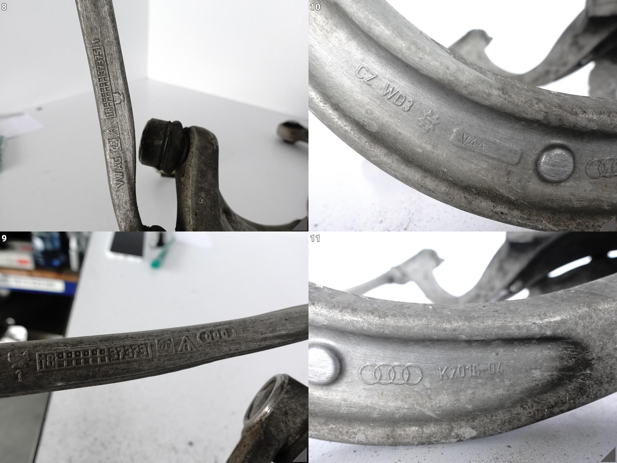 AUDI A4 8W0 A5 8W6 B9 15- LIFT ZAWIESZENIE ZWROTNICA WAHACZE PRZÓD R AUDI A4 8W0 A5 8W6 B9 15- LIFT ZAWIESZENIE ZWROTNICA WAHACZE PRZÓD R - obrazek 9