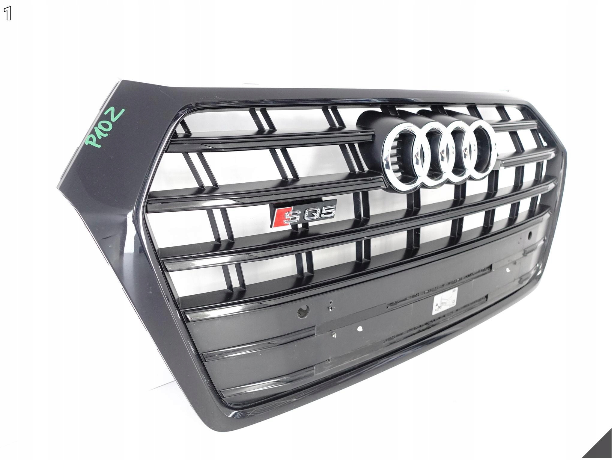 AUDI SQ5 80A II FY 17-21 GRILL ATRAPA CHŁODNICY W ZDERZAK PRZÓD PDC CZARNY AUDI SQ5 80A II FY 17-21 GRILL ATRAPA CHŁODNICY W ZDERZAK PRZÓD PDC CZARNY - obrazek 2