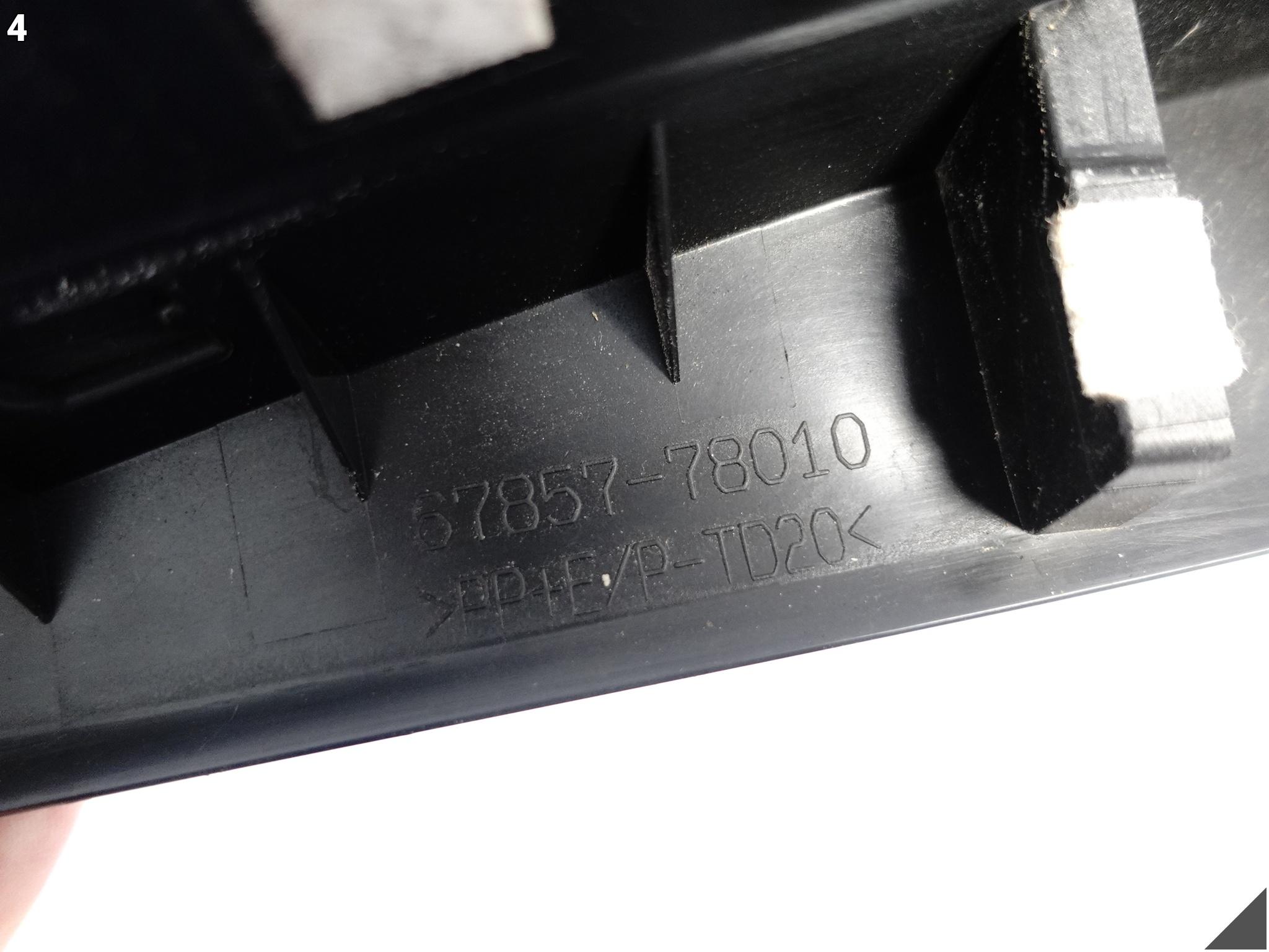 LEXUS NX II (2 GENERACJA) 21- LISTWA WEWNĘTRZNA NAKŁADKA NA DRZWI PRAWA TYŁ LEXUS NX II (2 GENERACJA) 21- LISTWA WEWNĘTRZNA NAKŁADKA NA DRZWI PRAWA TYŁ - obrazek 5