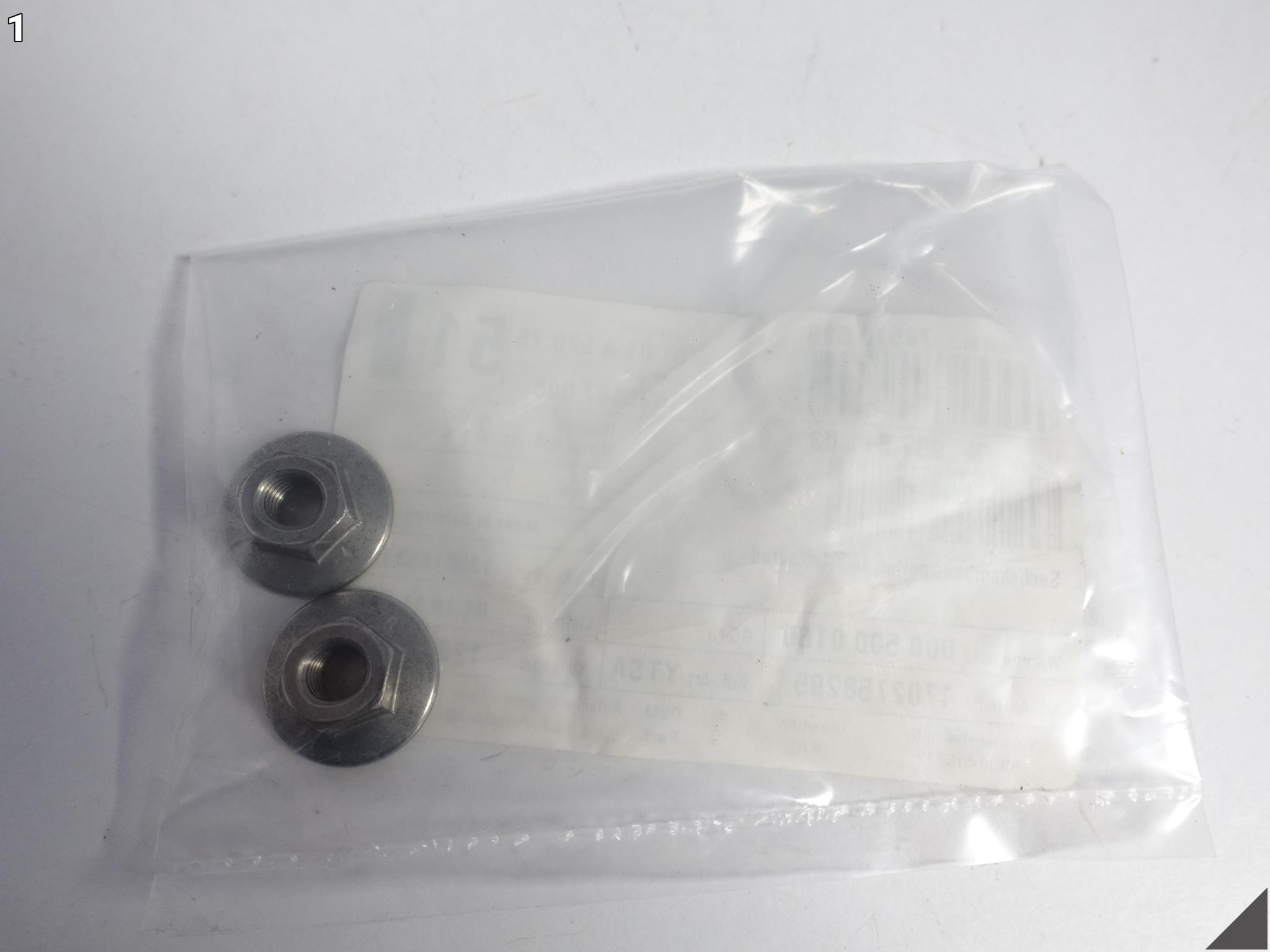 VW PORSCHE AUDI SKODA SEAT ZESTAW NAKRĘTEK KOŁNIERZOWYCH NOWE ORYGINALNE VW PORSCHE AUDI SKODA SEAT ZESTAW NAKRĘTEK KOŁNIERZOWYCH NOWE ORYGINALNE - obrazek 2