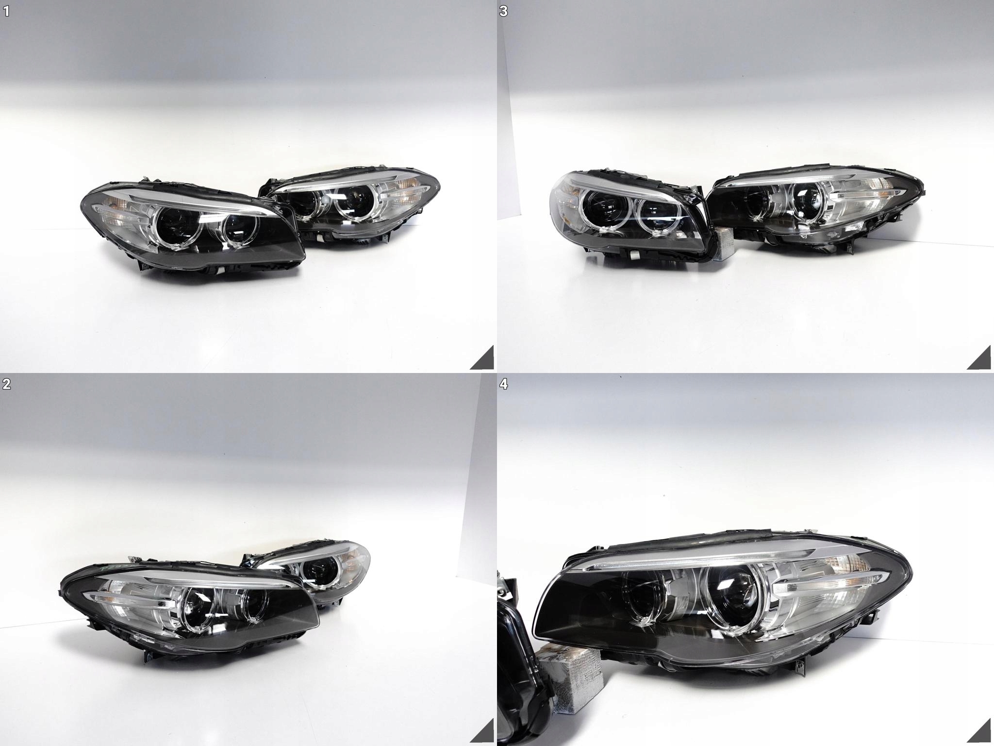 BMW 5 F10 F11 LCI-LOOK XENON+LED EAGLE EYES LAMPA LEWA+PRAWA TAIWAN NIEORYG BMW 5 F10 F11 LCI-LOOK XENON+LED EAGLE EYES LAMPA LEWA+PRAWA TAIWAN NIEORYG - obrazek 2