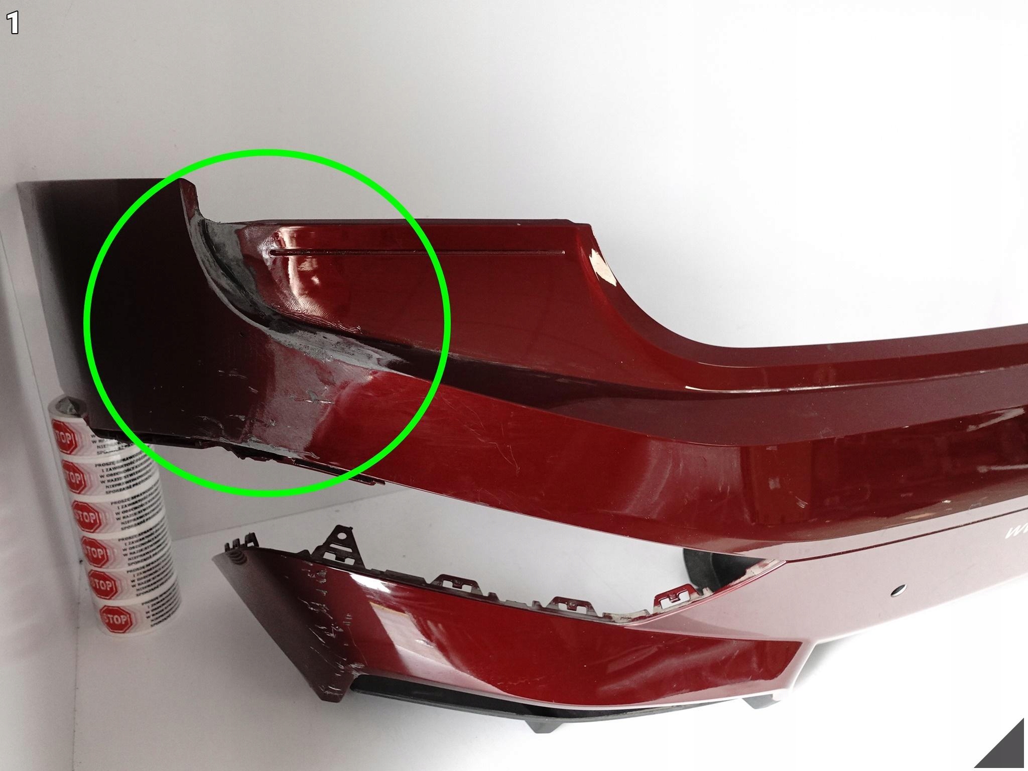 BMW IX I20 21- M-PAKIET / MPS ZDERZAK + SPOILER / DYFUZOR TYŁ TYLNY *PDC* BMW IX I20 21- M-PAKIET / MPS ZDERZAK + SPOILER / DYFUZOR TYŁ TYLNY *PDC* - obrazek 2