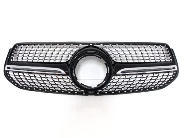 MERCEDES GLE W167 V167 AMG 19-23 GRILL ATRAPA KRATKA W ZDERZAK PRZÓD BLACK