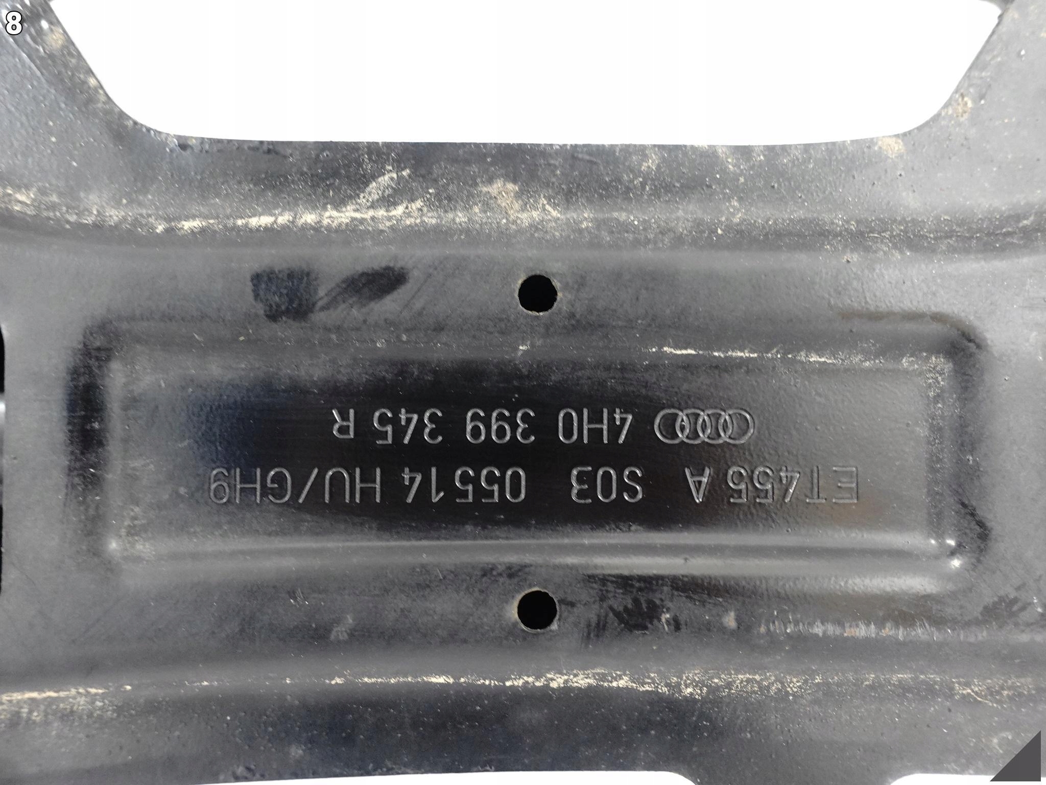 AUDI A8 S8 4H0 D4 LIFT 09-17 WÓZEK SANKI RAMA KOŁYSKA PRZÓD 4.0TFSI *110KM* AUDI A8 S8 4H0 D4 LIFT 09-17 WÓZEK SANKI RAMA KOŁYSKA PRZÓD 4.0TFSI *110KM* - obrazek 9