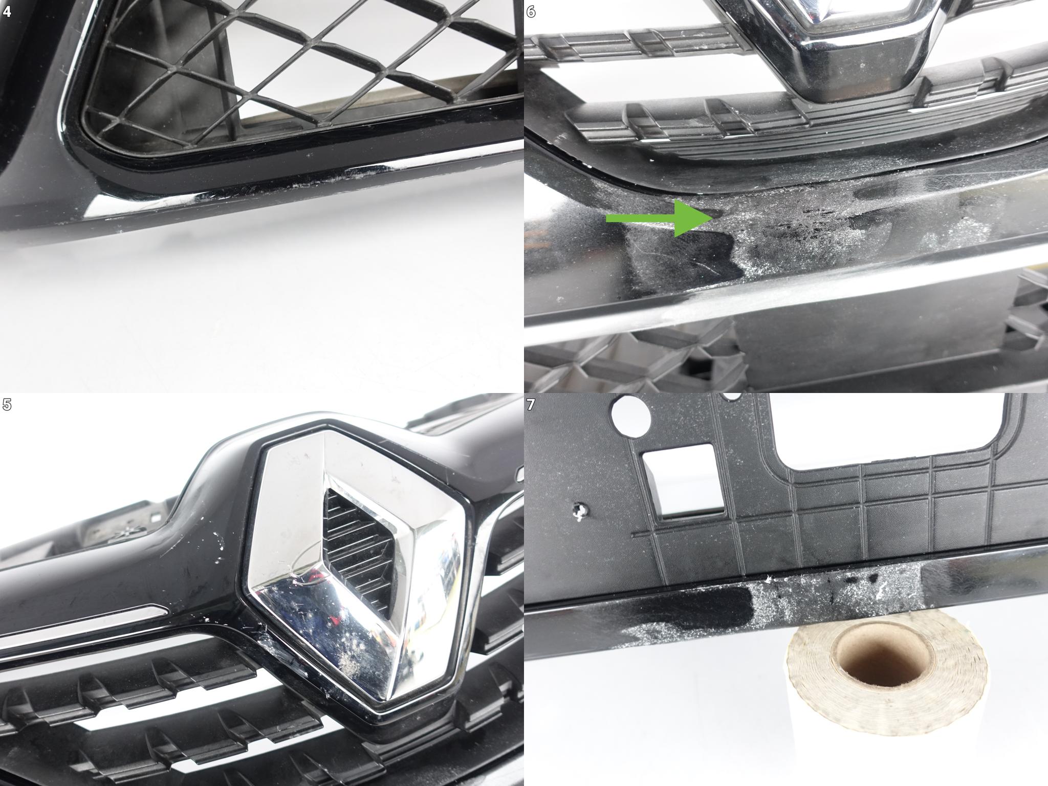 RENAULT CLIO V 5 RS LINE 19-23 ZDERZAK KRATKA ATRAPA GRILL LISTWA PRZÓD RENAULT CLIO V 5 RS LINE 19-23 ZDERZAK KRATKA ATRAPA GRILL LISTWA PRZÓD - obrazek 5