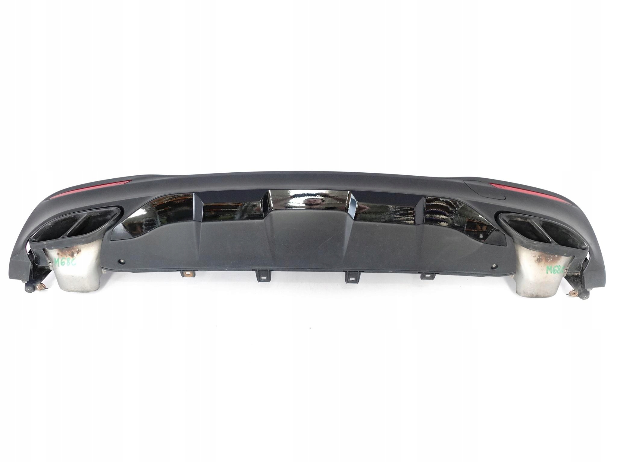 MERCEDES GLE W166 SUV MOPF 43 AMG 15-19 SPOILER W ZDERZAK KOŃCÓWKI WYDECHU MERCEDES GLE W166 SUV MOPF 43 AMG 15-19 SPOILER W ZDERZAK KOŃCÓWKI WYDECHU