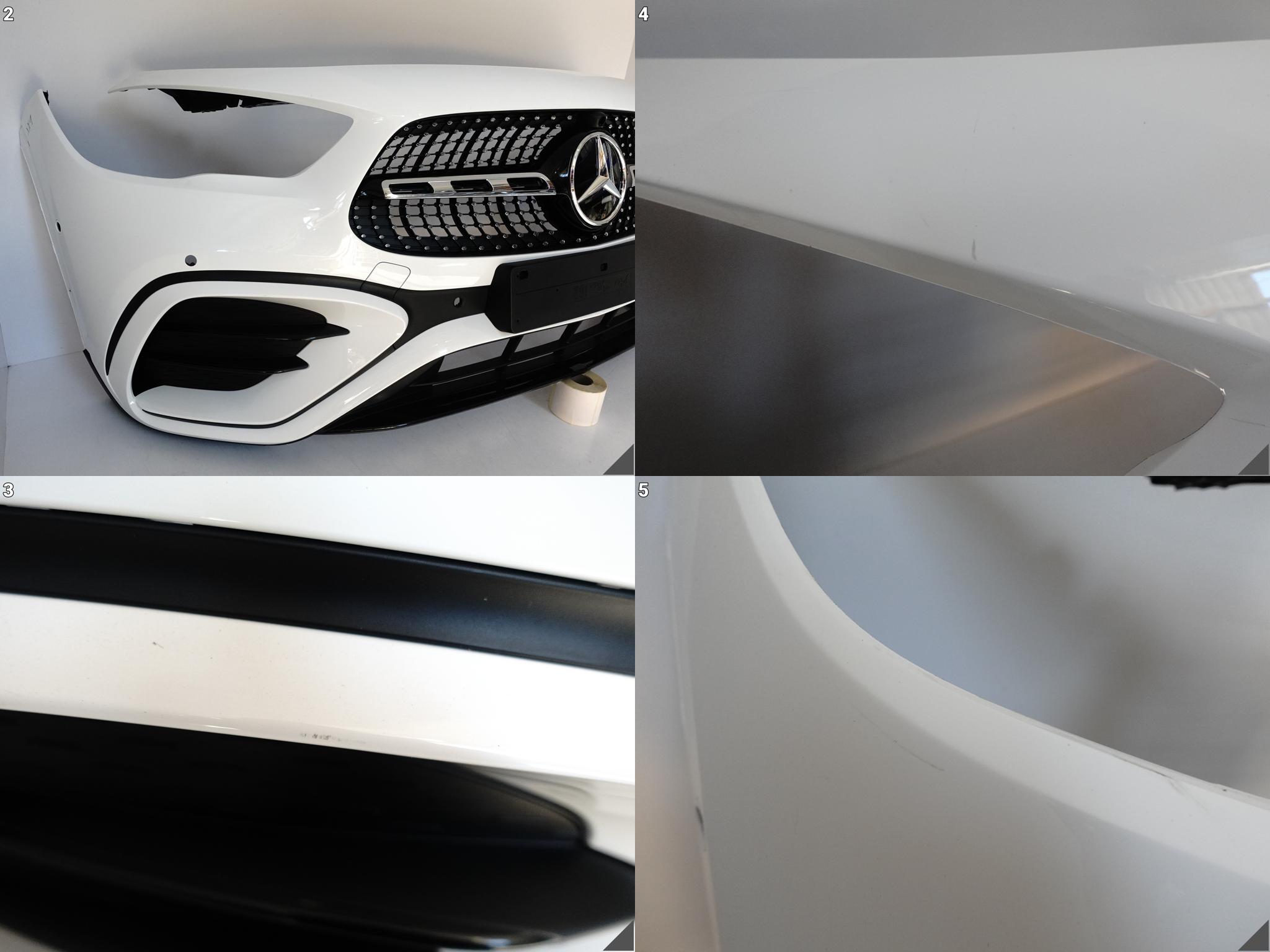 MERCEDES GLA H247 AMG LIFT MOPF 23- ZDERZAK PRZÓD + GRILL KRATKI ŚLIZGI MERCEDES GLA H247 AMG LIFT MOPF 23- ZDERZAK PRZÓD + GRILL KRATKI ŚLIZGI - obrazek 3
