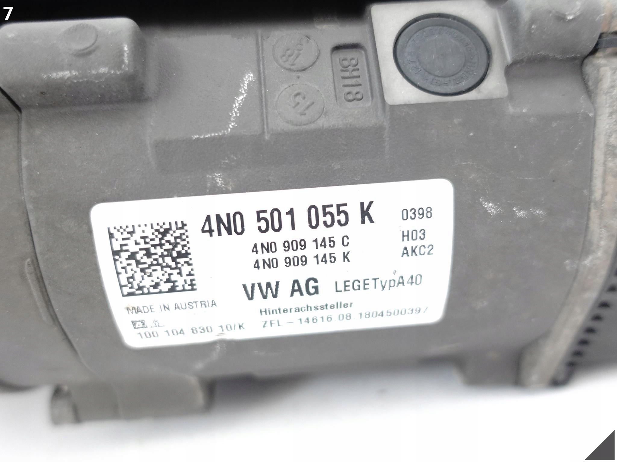 AUDI A6 4K0 A7 4K8 C8 A8 S8 4N0 D5 SIŁOWNIK SKRĘTU PRZEKŁADNIA TYLNEJ OSI AUDI A6 4K0 A7 4K8 C8 A8 S8 4N0 D5 SIŁOWNIK SKRĘTU PRZEKŁADNIA TYLNEJ OSI - obrazek 8