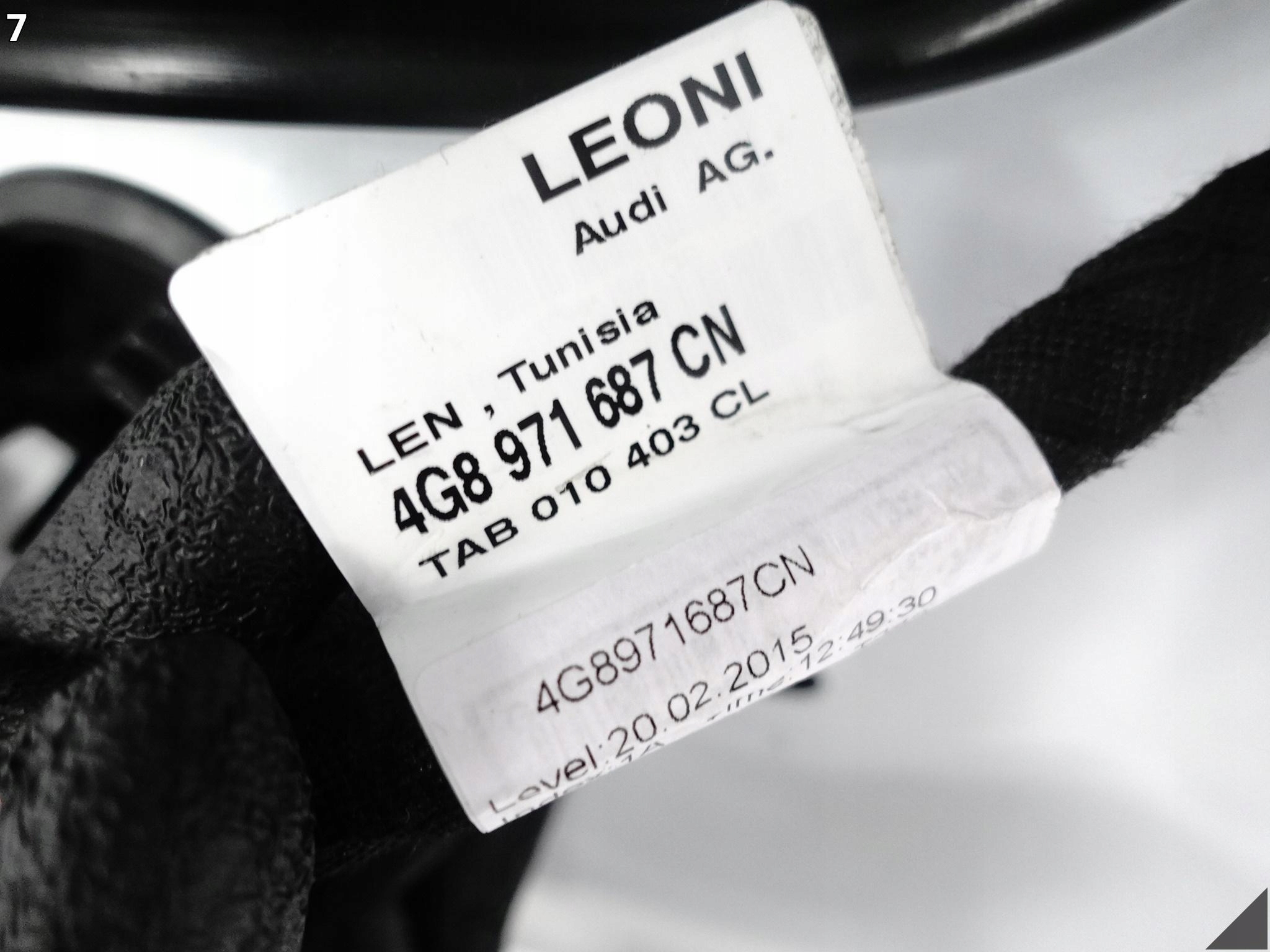 AUDI RS7 S7 A7 4G8 C7 10-18 LIFT DRZWI LEWE TYŁ DEMONTAŻ KOLOR LS9R S9R AUDI RS7 S7 A7 4G8 C7 10-18 LIFT DRZWI LEWE TYŁ DEMONTAŻ KOLOR LS9R S9R - obrazek 8