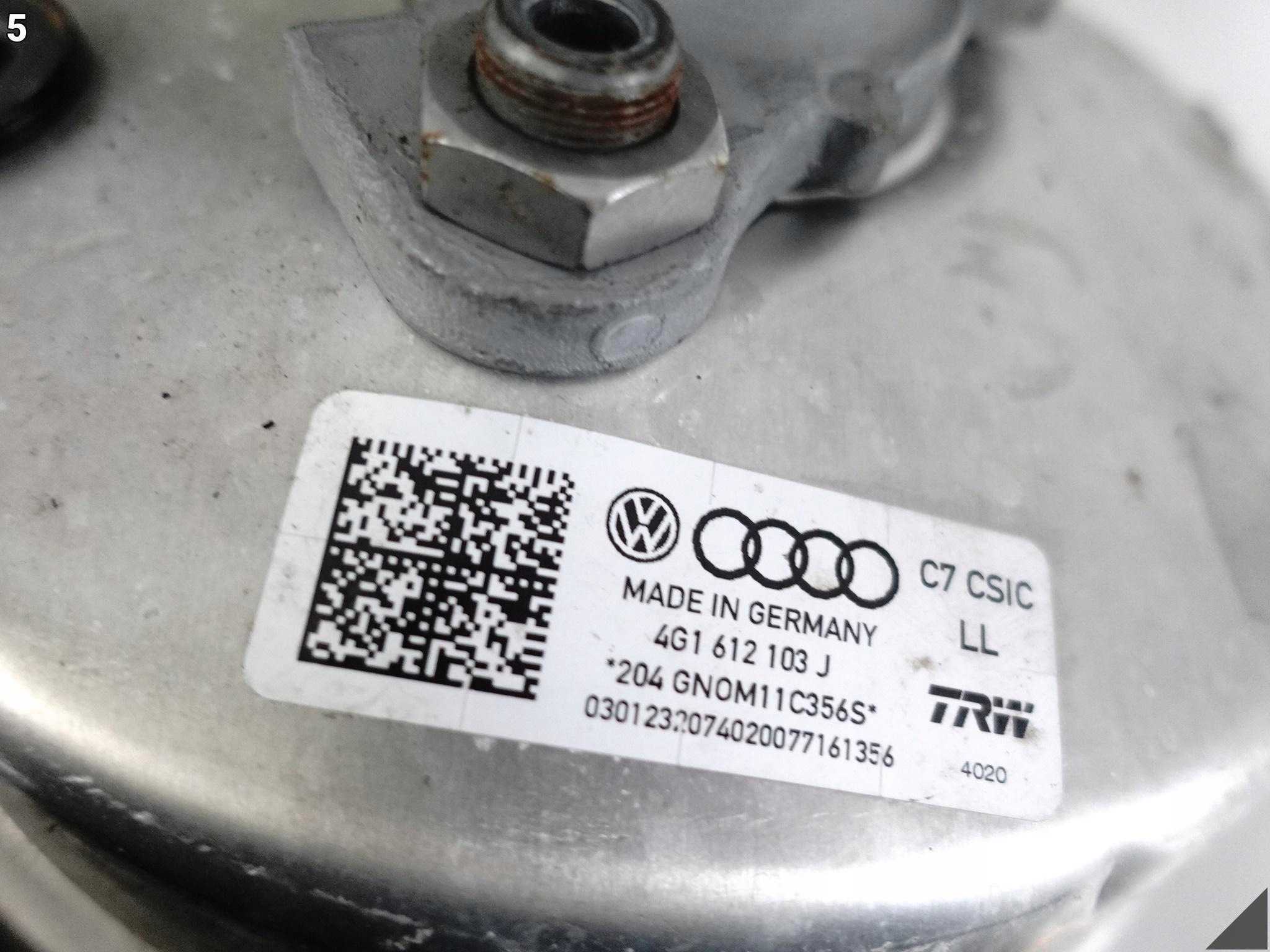 AUDI RS7 4G8 RS6 4G0 C7 14-18 SERWO SERVO POMPA HAMULCOWA DEMONTAŻ 78 KM AUDI RS7 4G8 RS6 4G0 C7 14-18 SERWO SERVO POMPA HAMULCOWA DEMONTAŻ 78 KM - obrazek 6