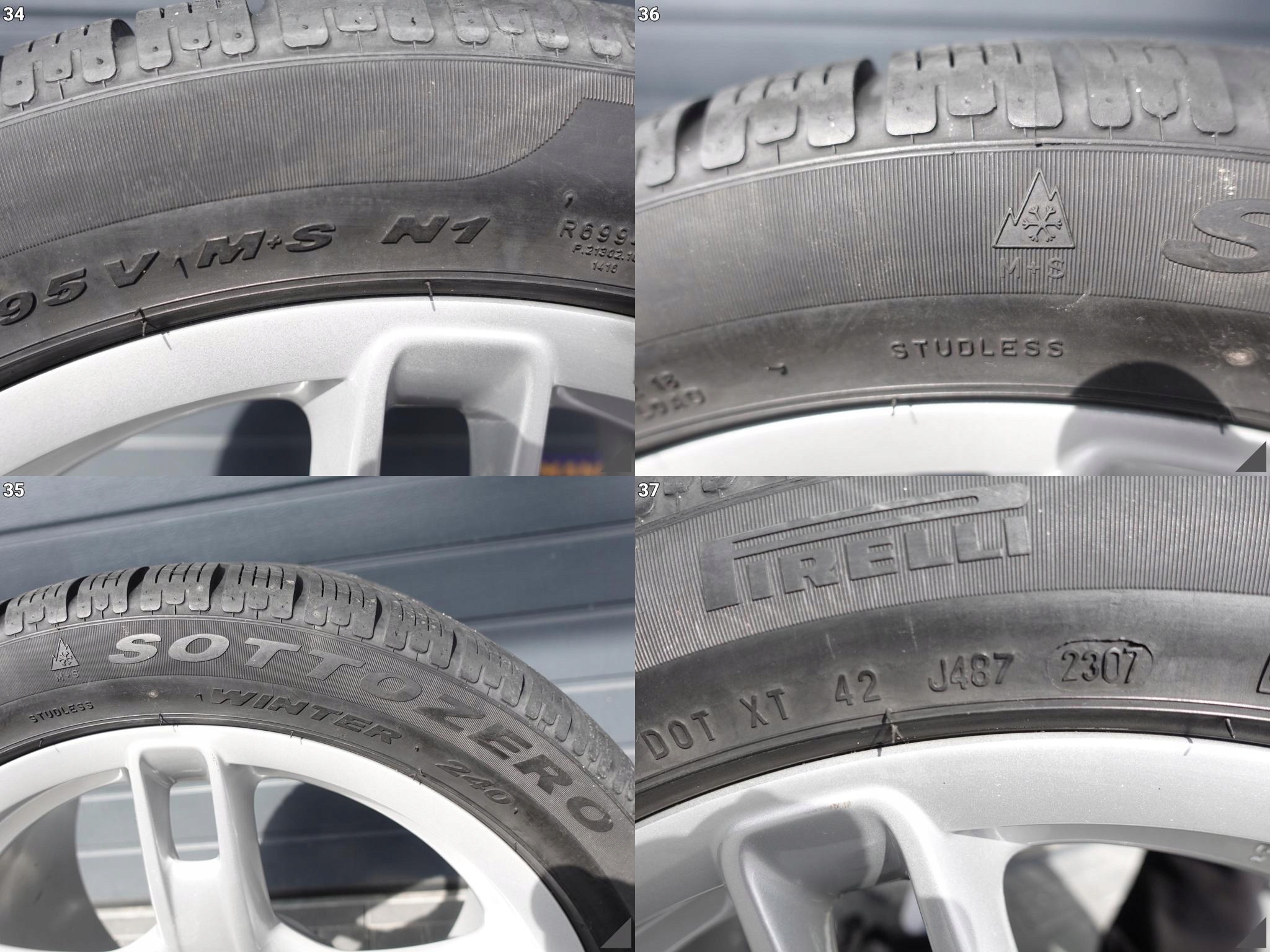PORSCHE BOXSTER CAYMAN 987 8/9JX18 ET57/43 PIRELLI 235/255/40 FELGI+OPONY PORSCHE BOXSTER CAYMAN 987 8/9JX18 ET57/43 PIRELLI 235/255/40 FELGI+OPONY - obrazek 11