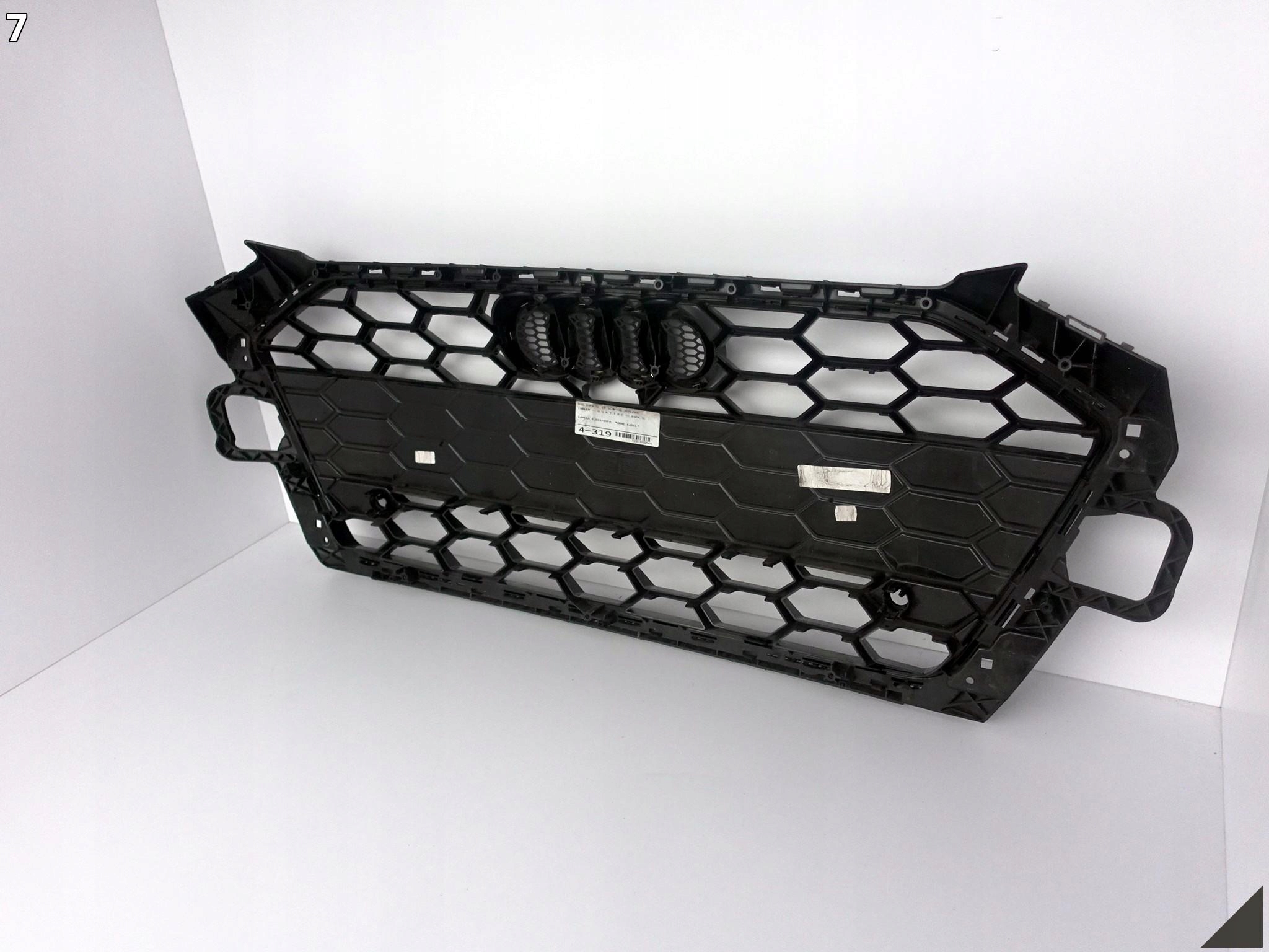 AUDI A4 B9 8W0 LIFT 19- S-LINE SPORT ZDERZAK GRILL ATRAPA ŁADNY CZARNY AUDI A4 B9 8W0 LIFT 19- S-LINE SPORT ZDERZAK GRILL ATRAPA ŁADNY CZARNY - obrazek 8