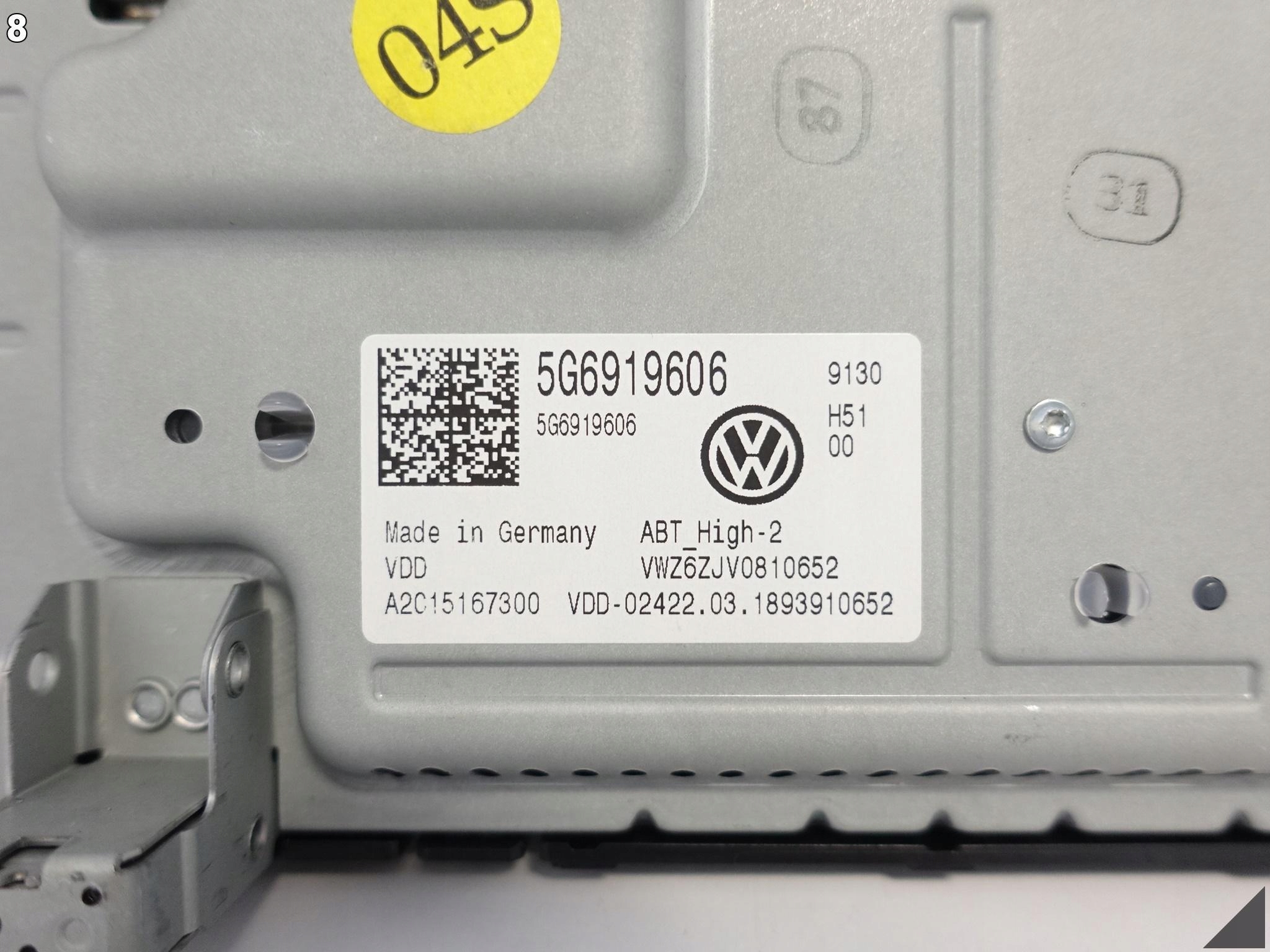 VW GOLF 7 VII 5G0 5G6 TIGUAN 5NA PASSAT B8 3G0 MONITOR WYŚWIETLACZ LCD VW GOLF 7 VII 5G0 5G6 TIGUAN 5NA PASSAT B8 3G0 MONITOR WYŚWIETLACZ LCD - obrazek 9