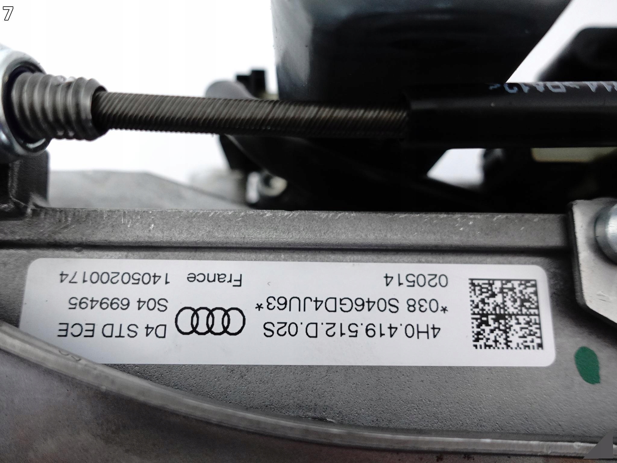 AUDI A8 S8 4H0 D4 LIFT 13-17 KOLUMNA KIEROWNICZA SZTYCA MODUŁ SILNICZKI AUDI A8 S8 4H0 D4 LIFT 13-17 KOLUMNA KIEROWNICZA SZTYCA MODUŁ SILNICZKI - obrazek 8